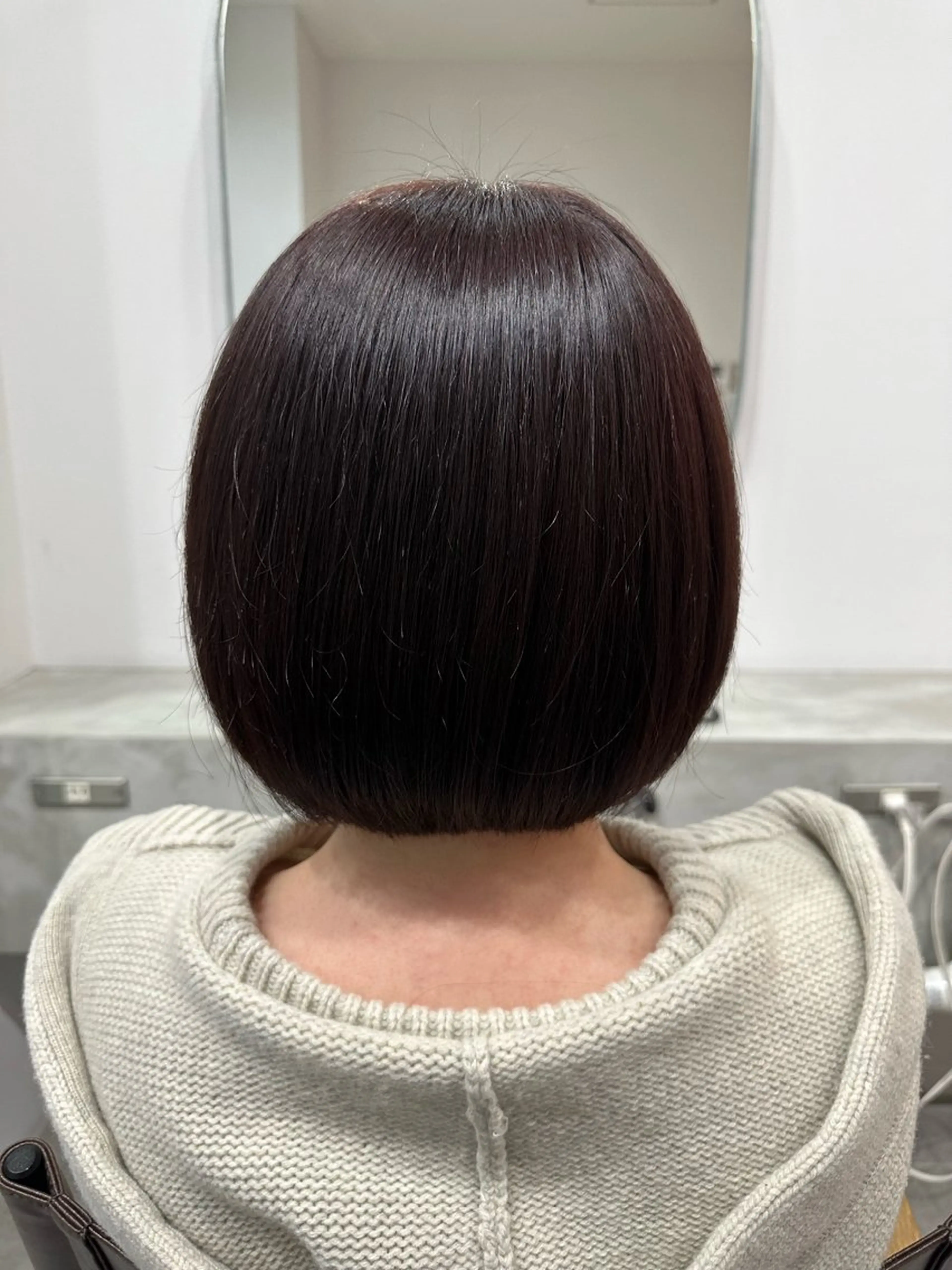 ショート カラー カット トリートメント clan所属・志賀 海音のヘアスタイル