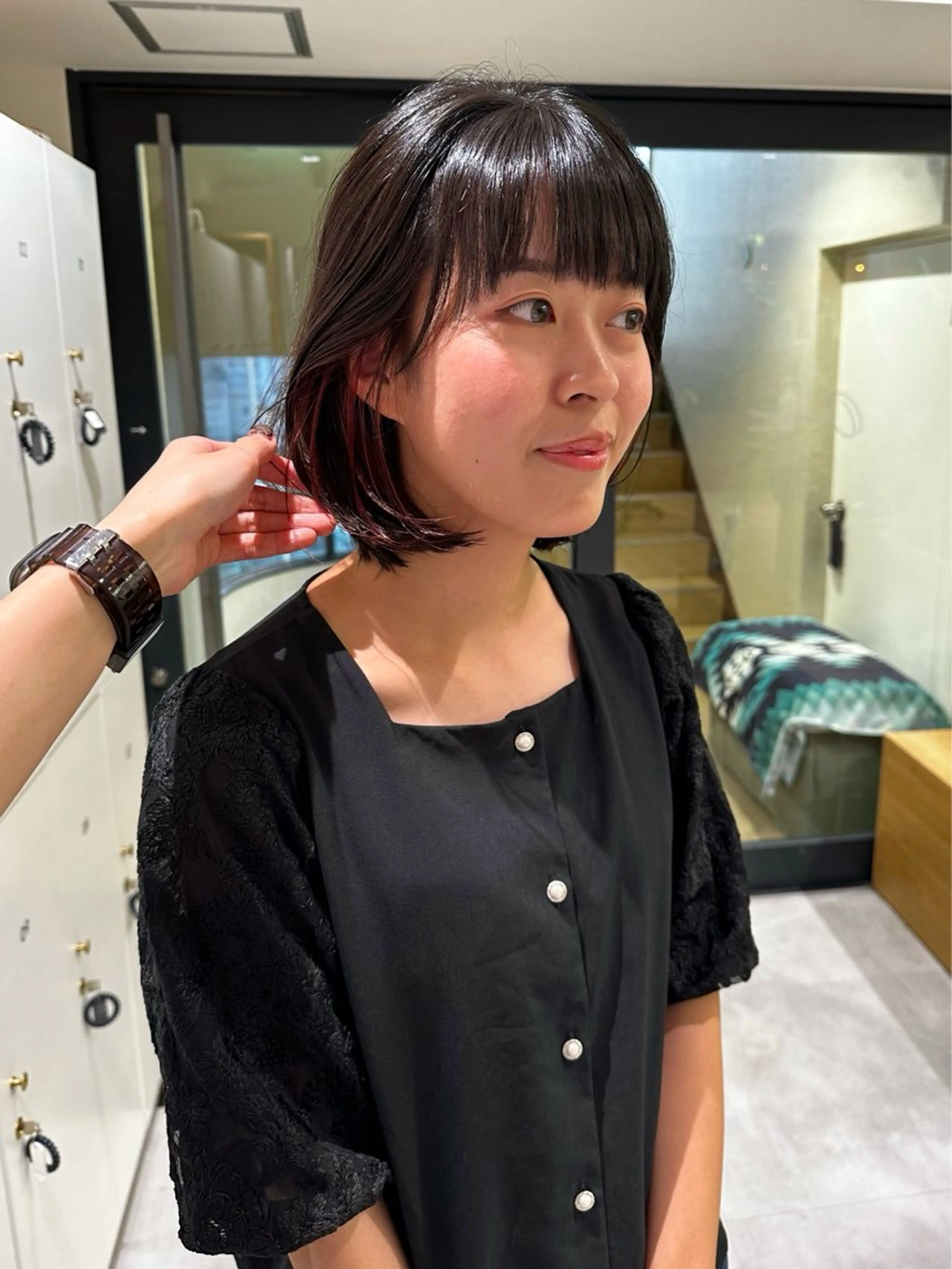 ミディアム カラー Ocean Hair&Life  【オーシャンヘアーアンドライフ】所属・水田 成美のヘアスタイル