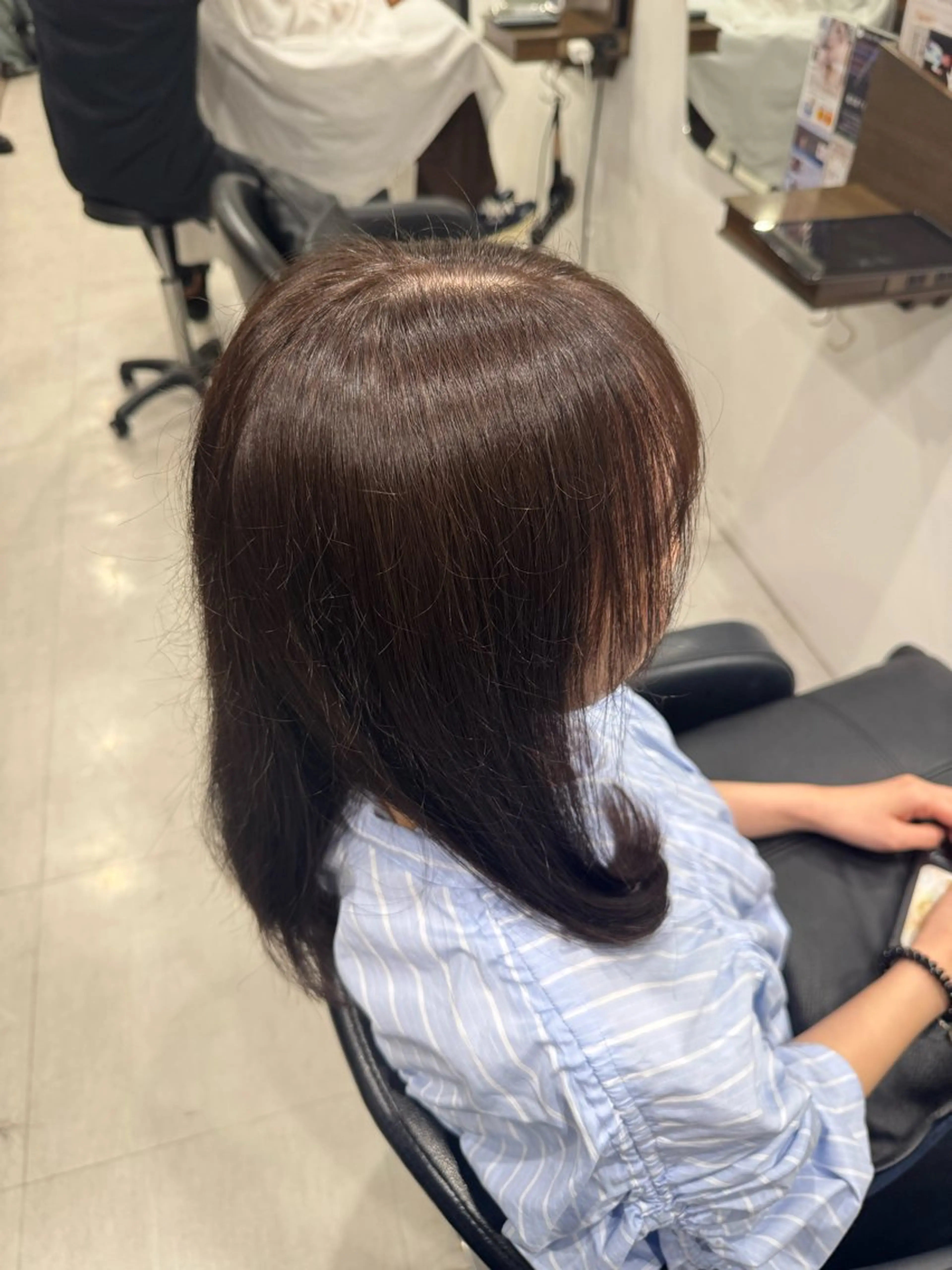 セミロング カラー APHRODITE GINZA 御茶ノ水神保町店所属・石井 紗弥🎀🫧/ 御茶ノ水神保町店✨️のヘアスタイル