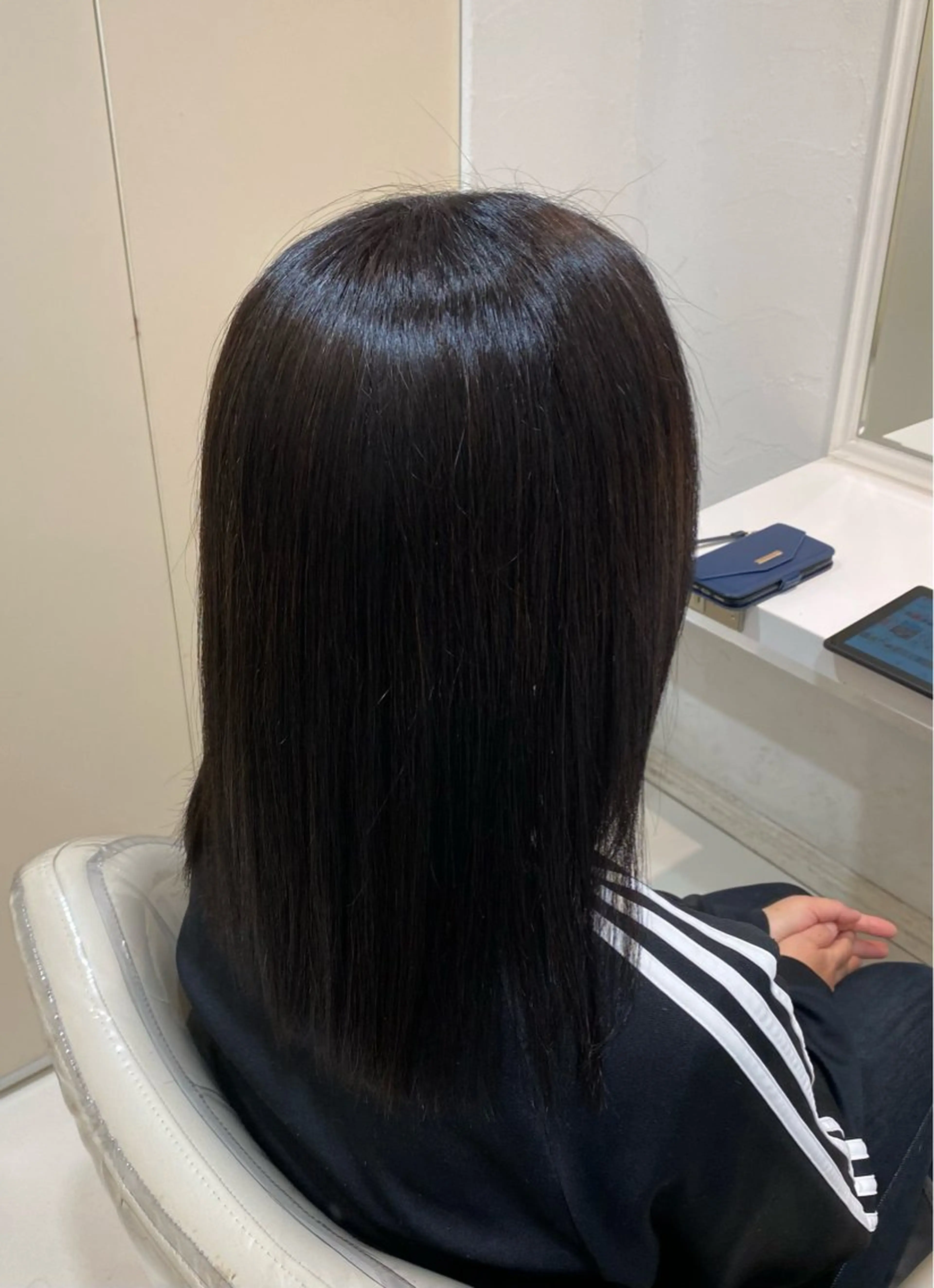 カラー 黒髪 ブラウンカラー 🎀TEN🎀 オリーブベージュのヘアスタイル