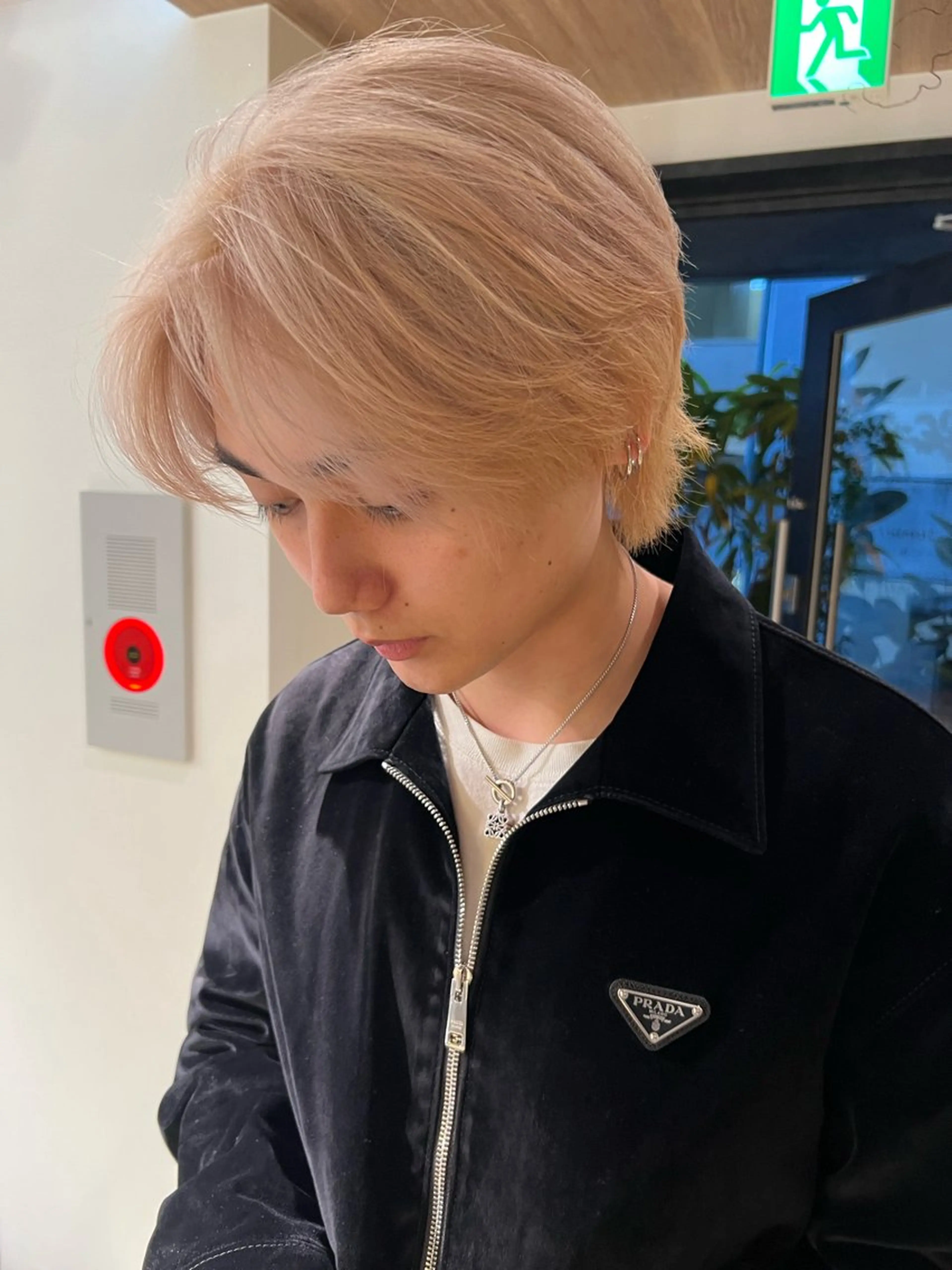 💇メンズカット➕🌈ブリーチカラーの写真