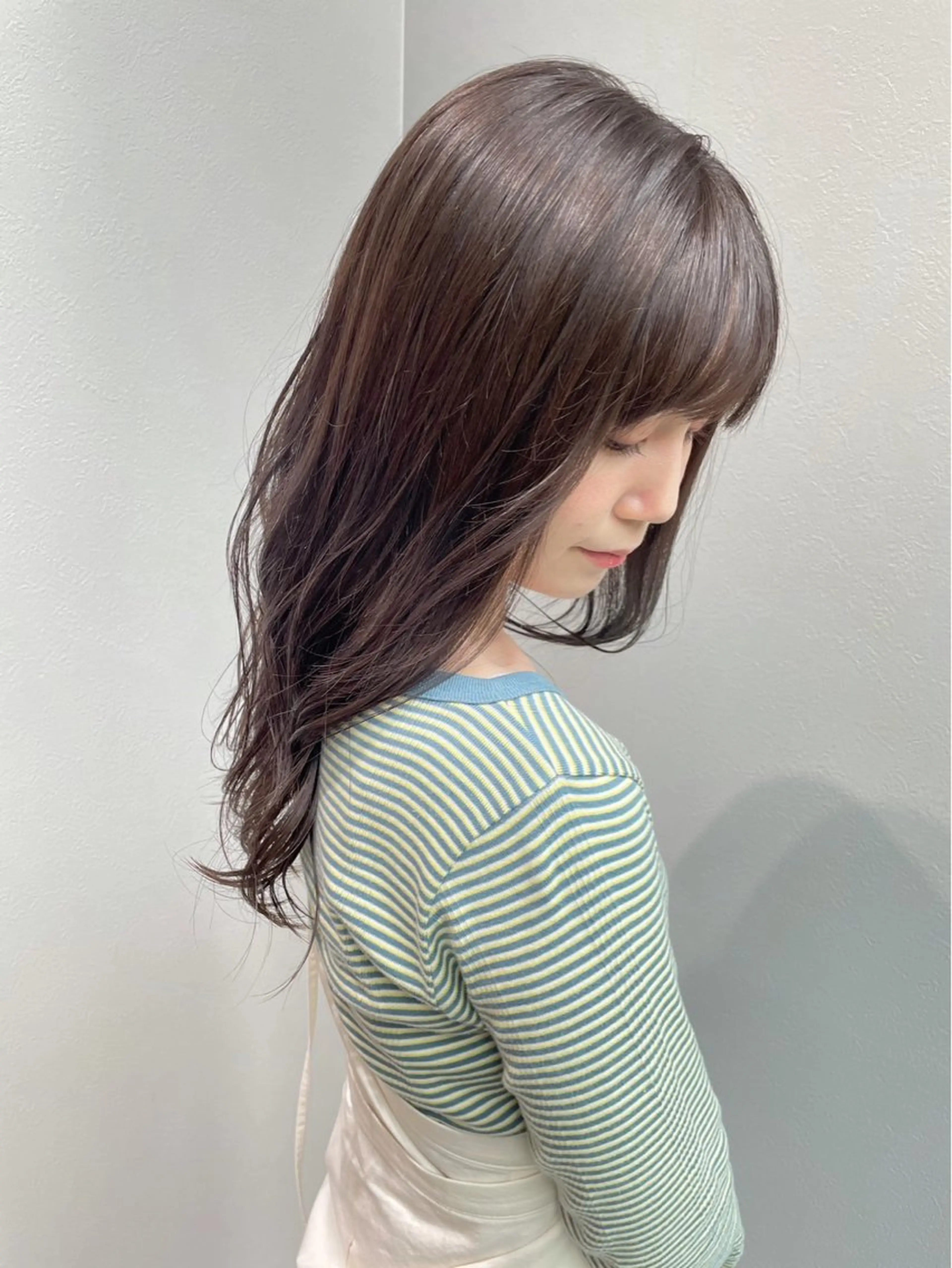 カラー GIEN Nu ＋ 平馬和奈のヘアスタイル