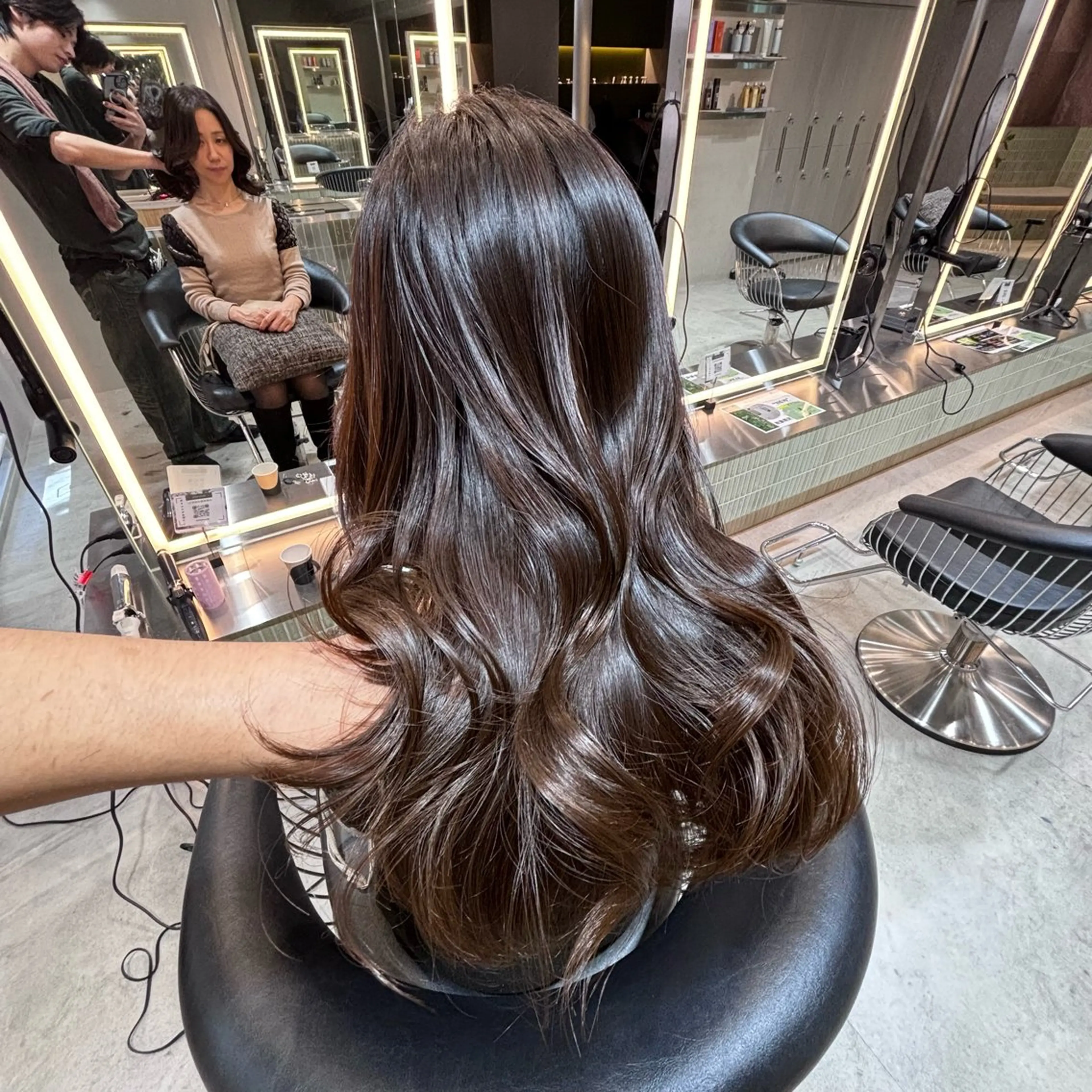 ロング カラー カット ヘアカラー トリートメント 髪質改善/縮毛矯正/ 韓国ヘア/矢野のヘアスタイル