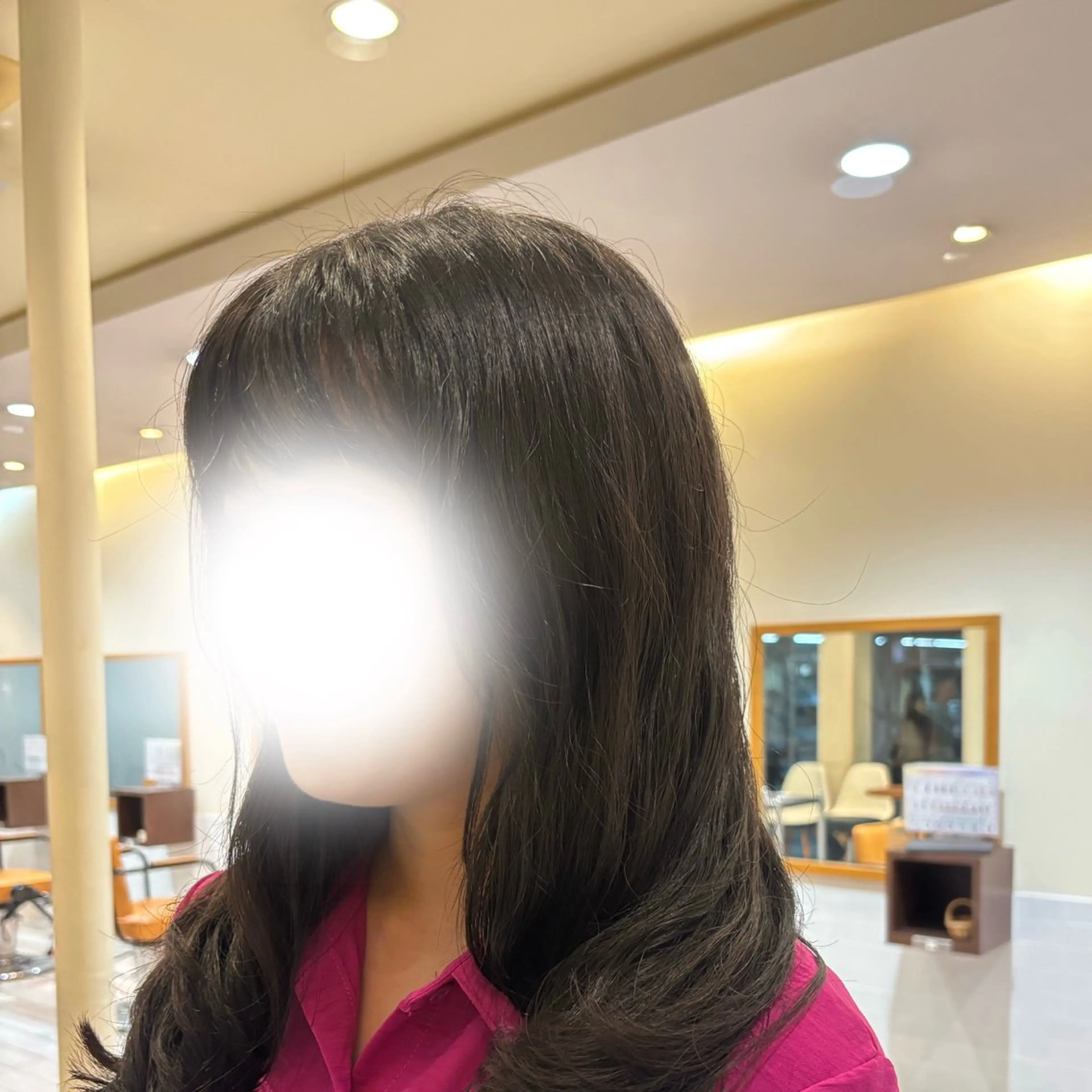 【レディース限定】カット+ミディアム・ロングパーマモデル様👩🏻‍🦱注意事項、ご予約リクエストのみ🚨の写真