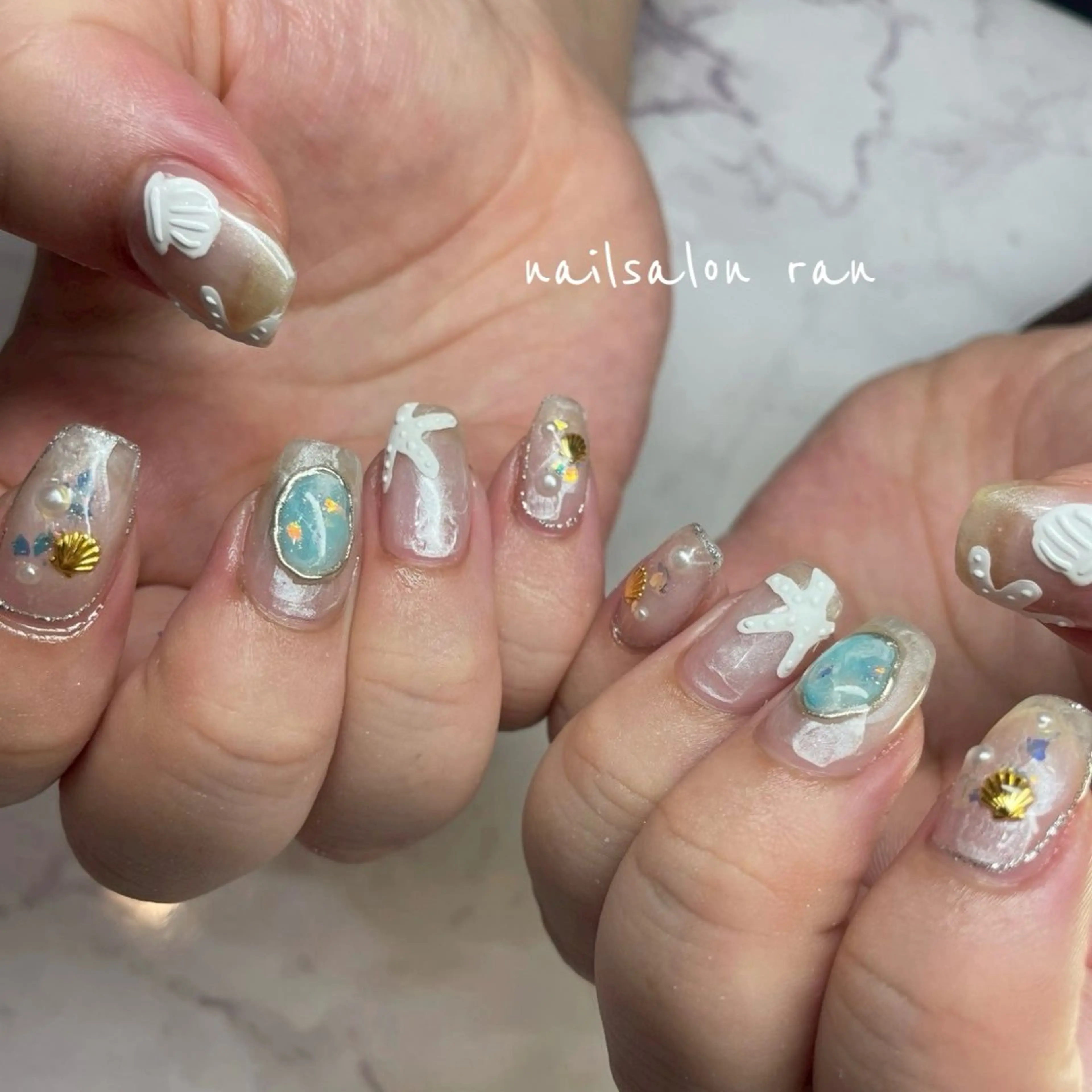 ネイル nailsalon ranのネイルデザイン