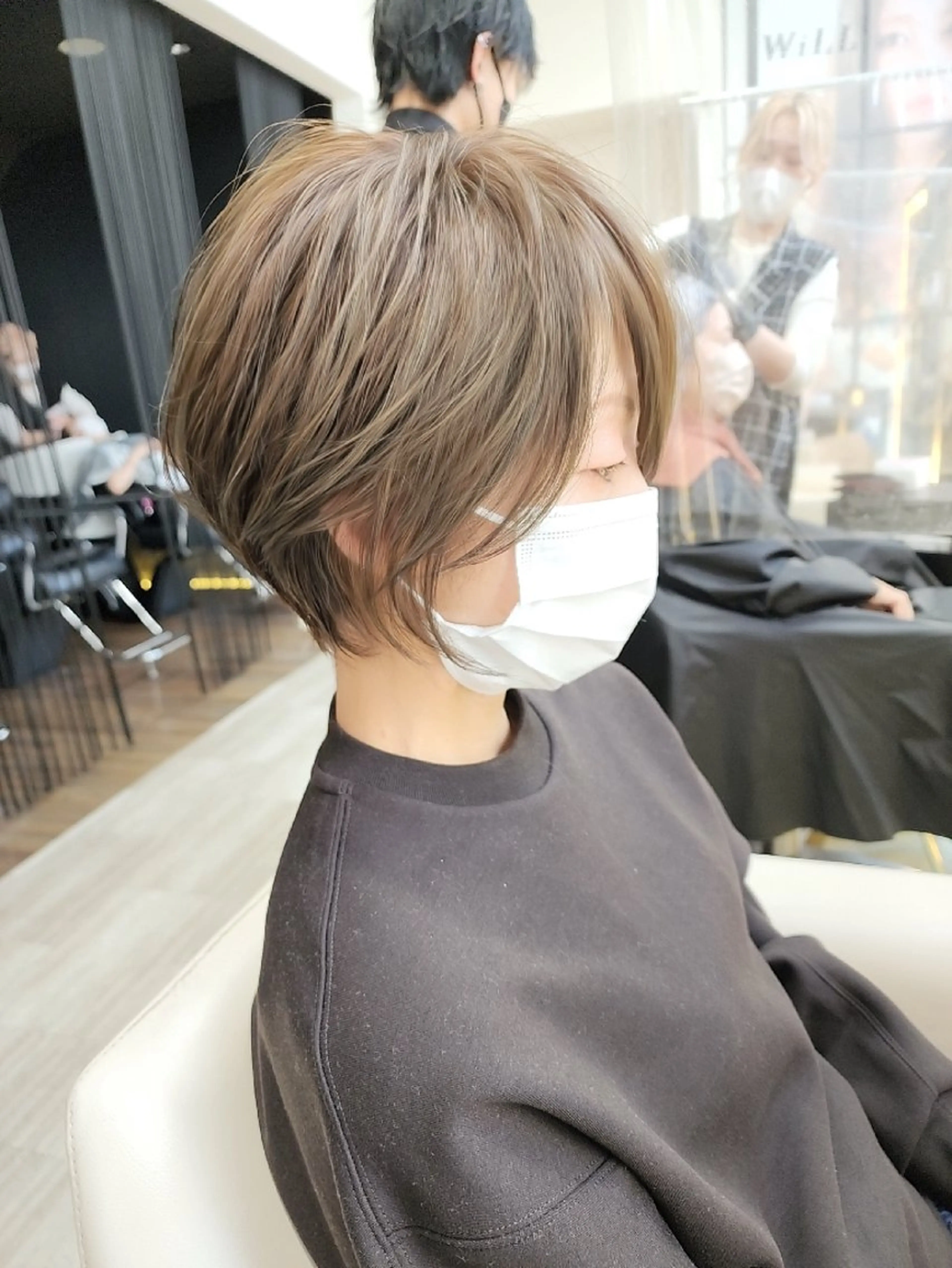 ショート カット 田嶋  利範のヘアスタイル