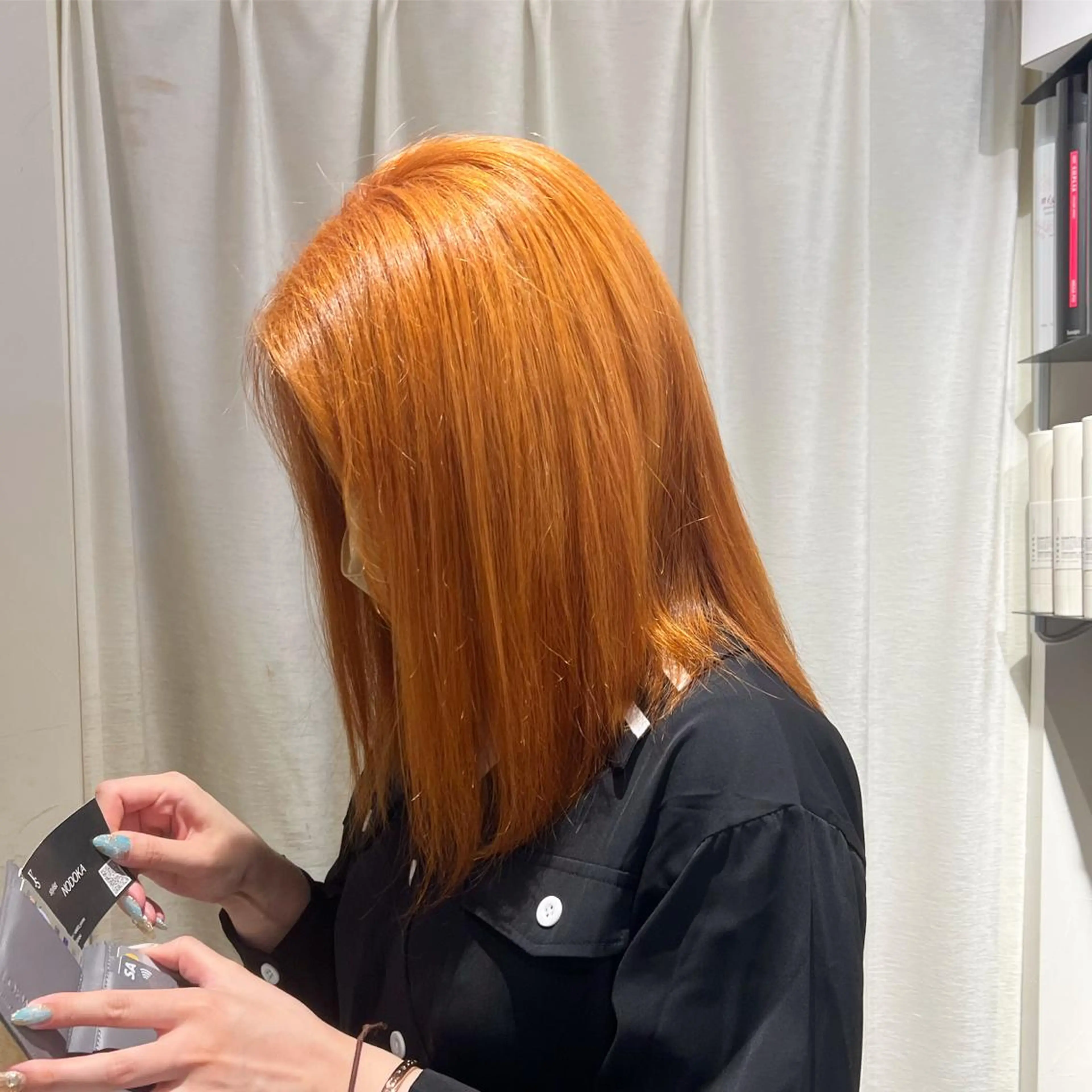 ロング カラー ヘアカラー トリートメント youres hair 髪質改善トリートメント&ヘッドスパ  新宿三丁目店【ユアーズヘア】所属・🦋透明感カラー 👑NODOKA🦋のヘアスタイル