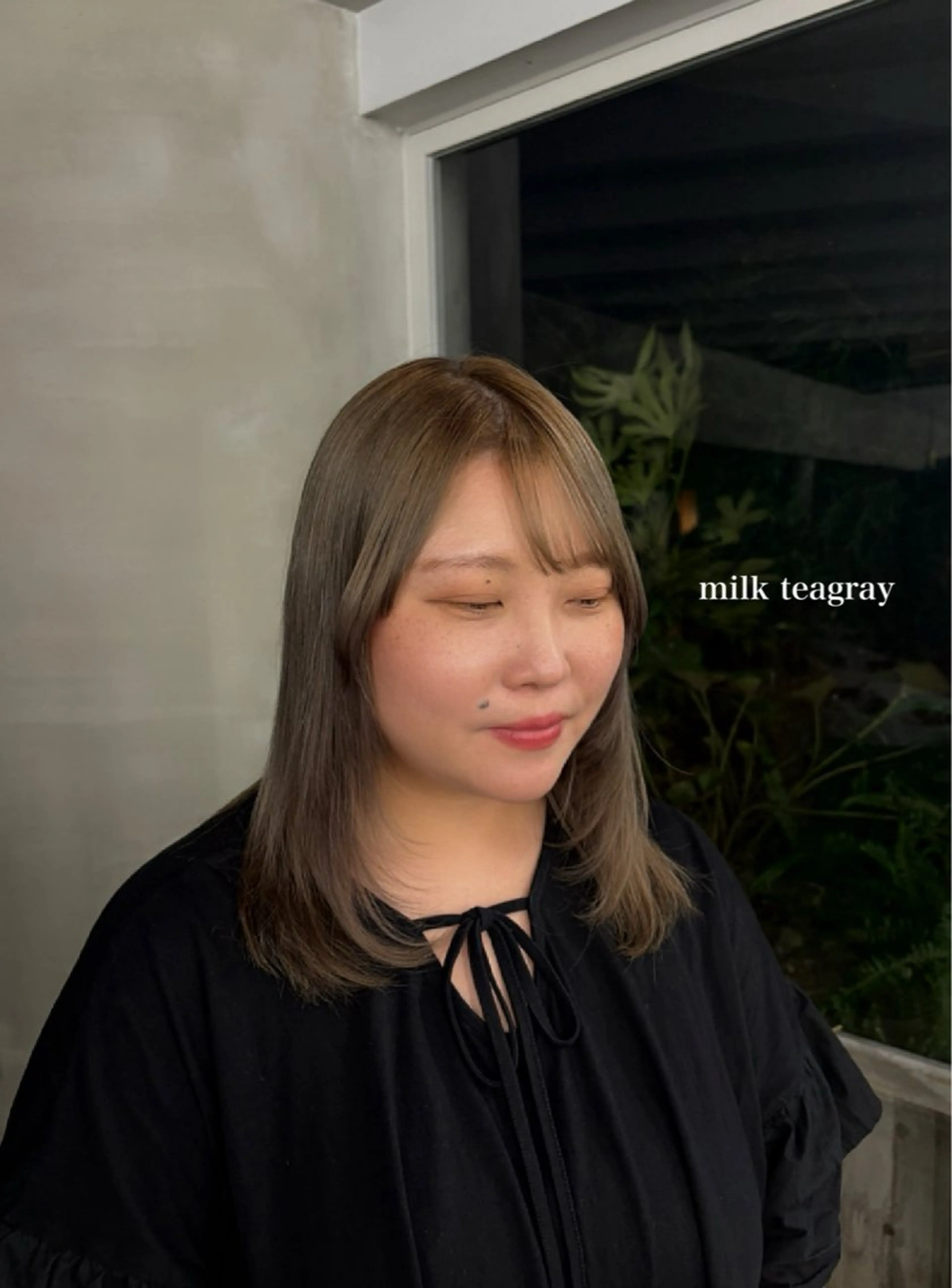 ミディアム Hair salon BOB所属・🎀︎maho/暖色 /レイヤーカット‎のヘアスタイル