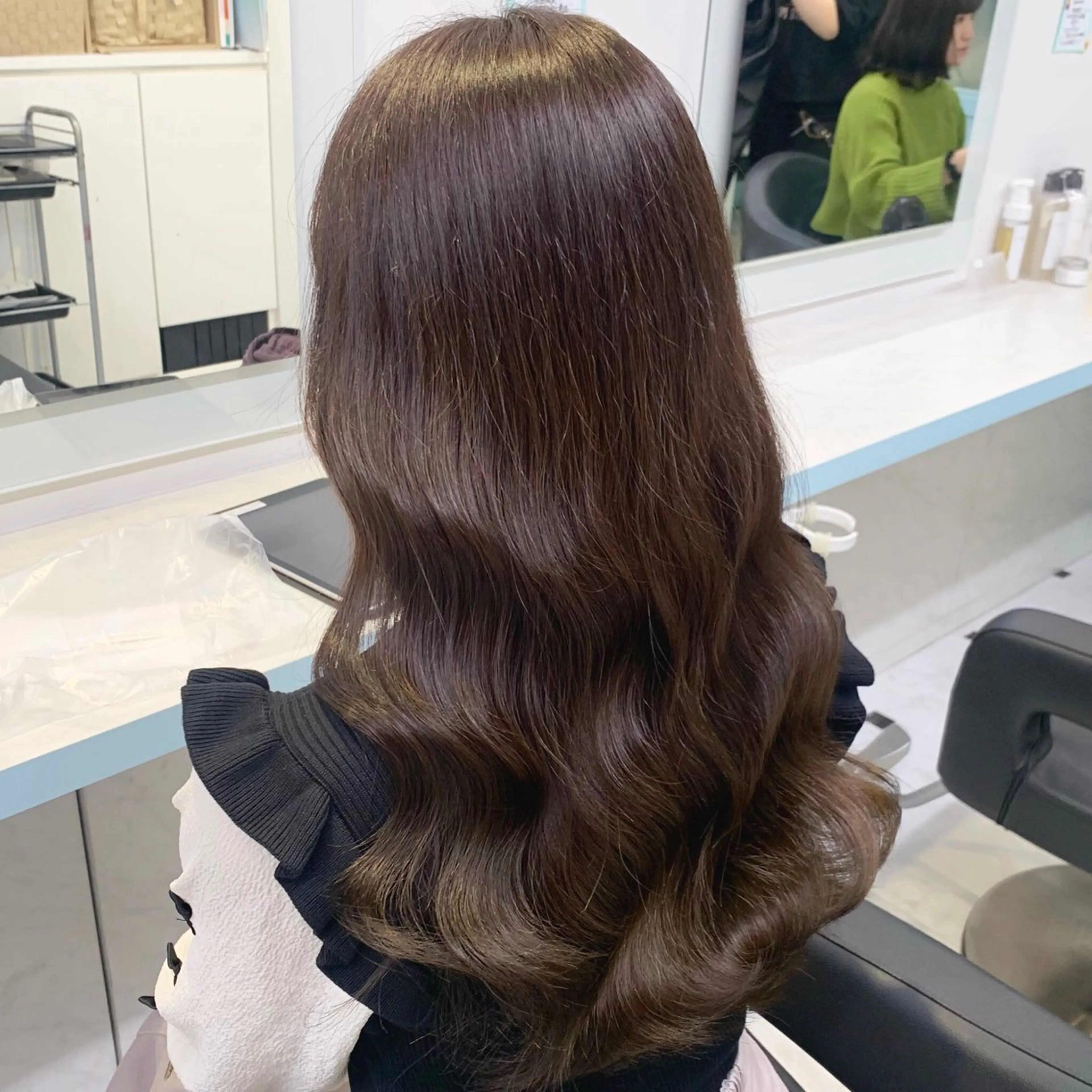 ロング カラー ヘアアレンジ 🤍CANDY横浜 【公式】🤍のヘアスタイル