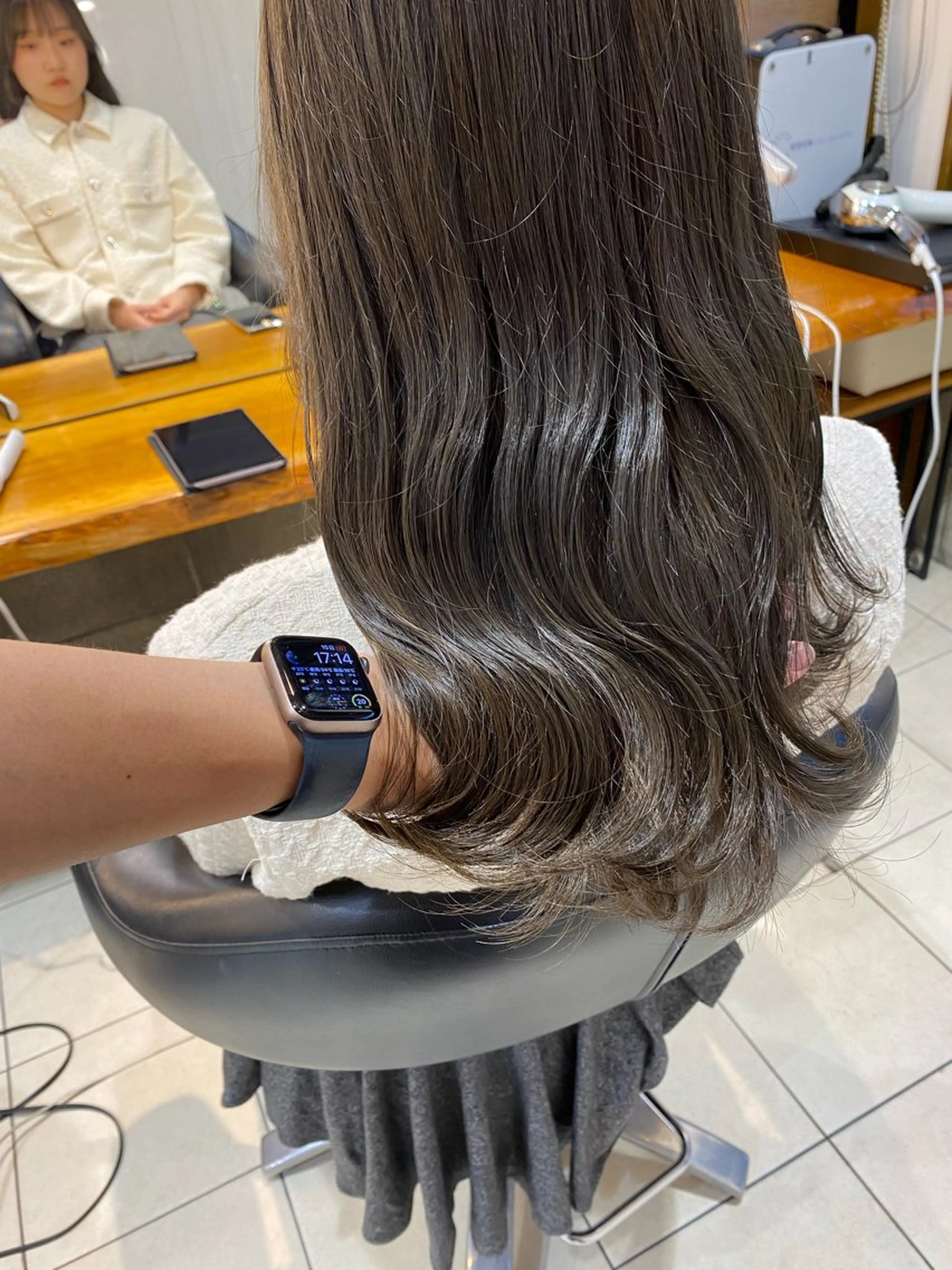 ミディアム カラー 山田勇真 ボブ/縮毛矯正/金山のヘアスタイル