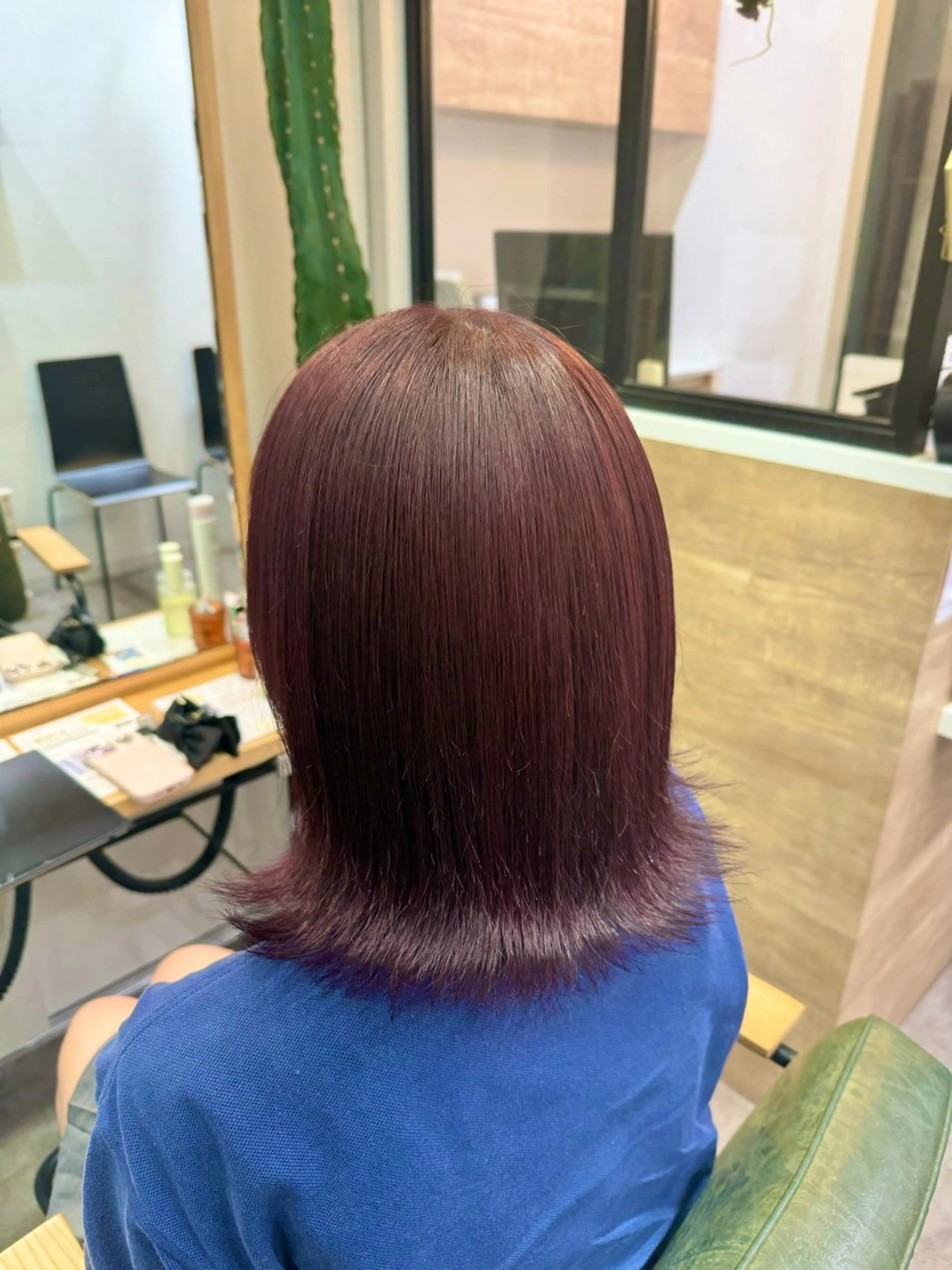 ミディアム カラー ヘアカラー トリートメント 縮毛矯正/艶髪カラー /パーマ/ひふみ🌱のその他イメージ