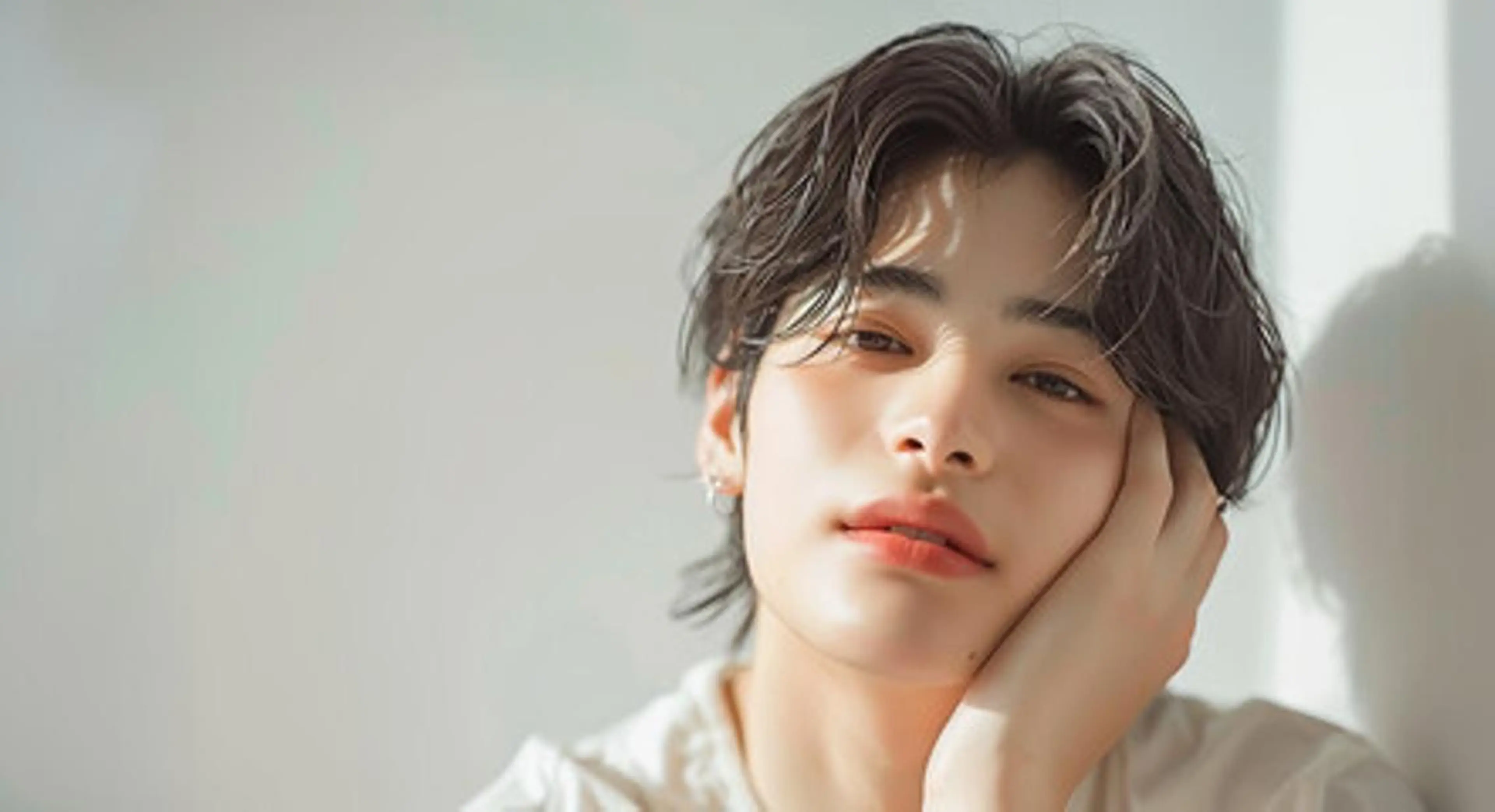 ミディアム パーマ 相馬 崇志のヘアスタイル