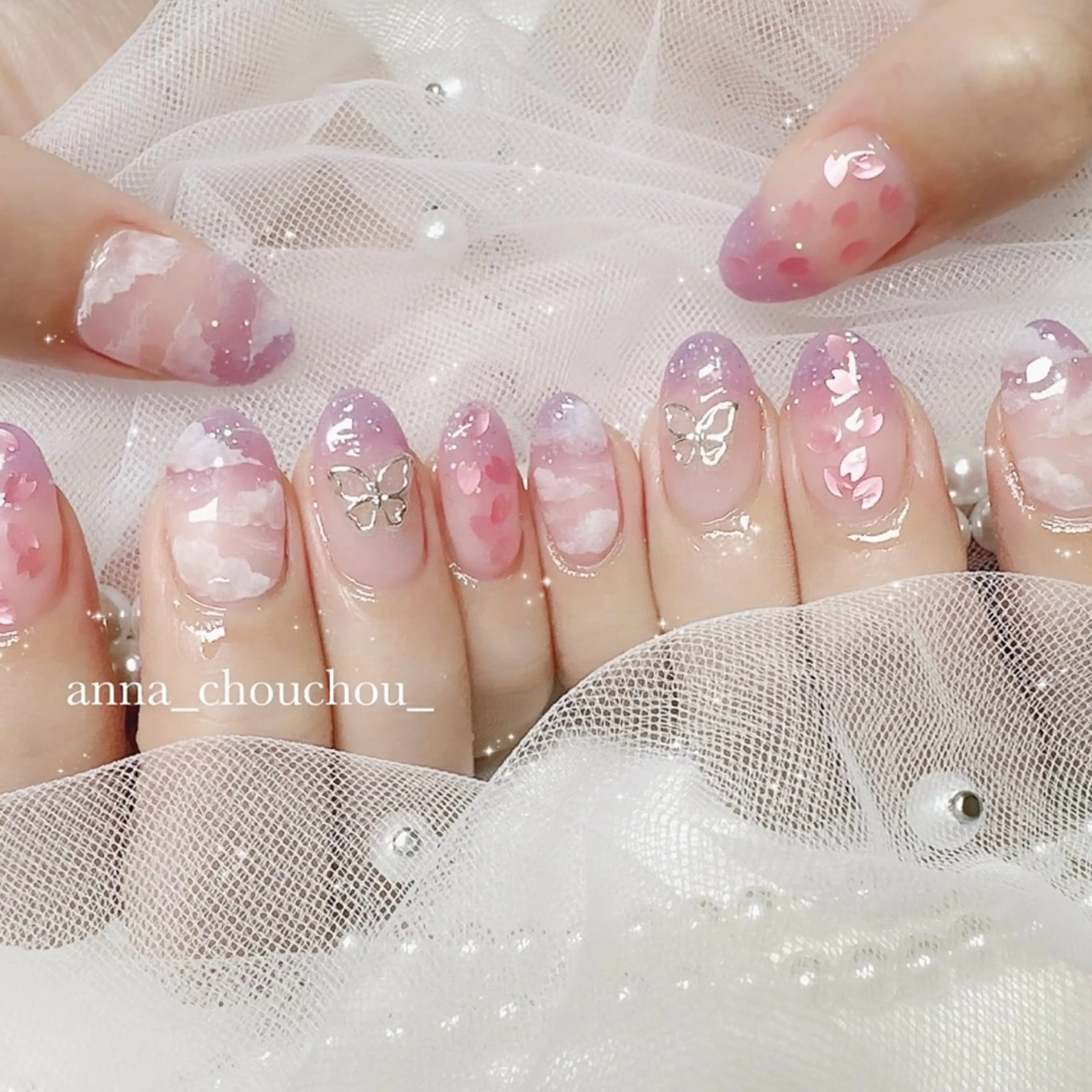 ネイル ハンドネイル Anna Sano⭐️のネイルデザイン