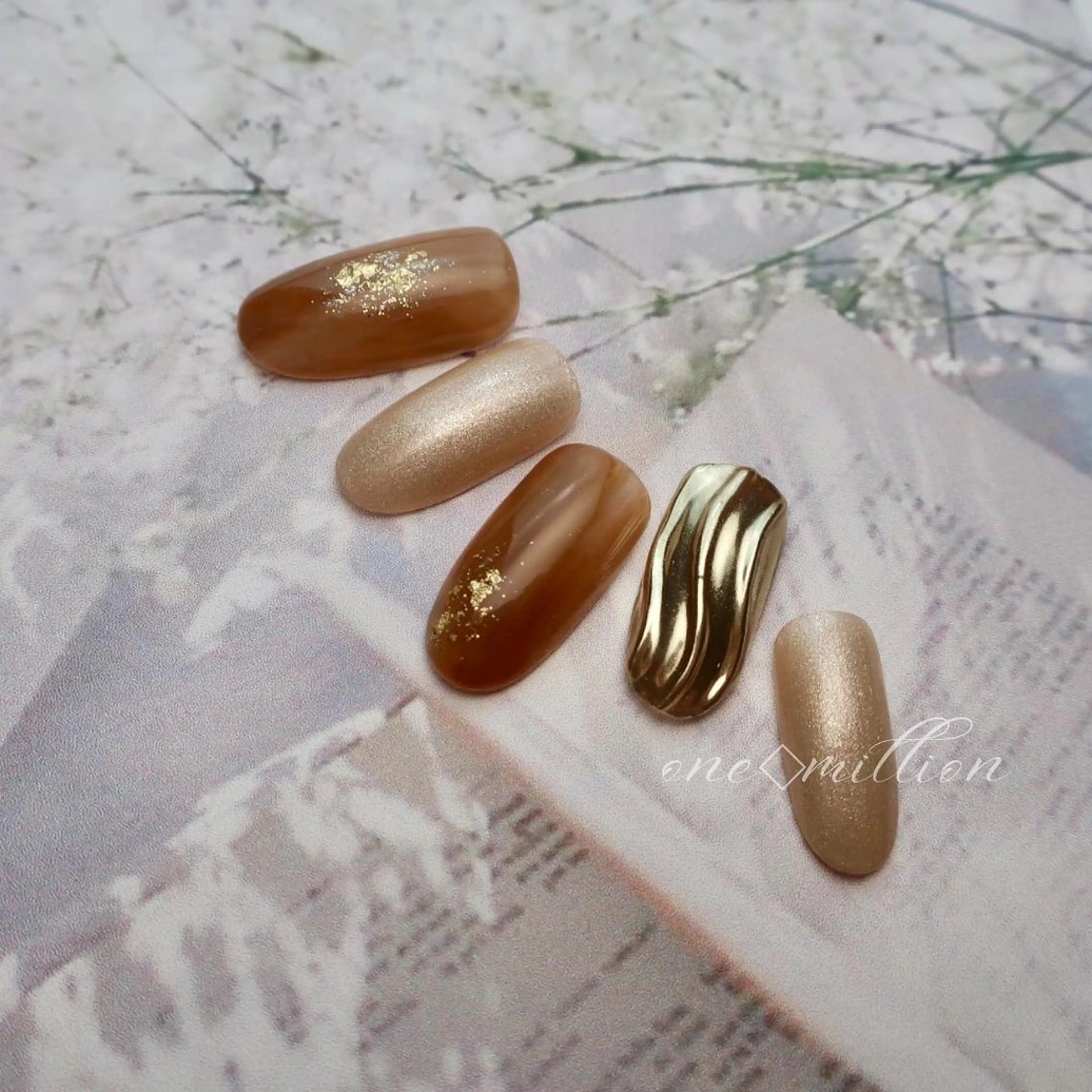 ネイル nail salon ワンミリオンのネイルデザイン