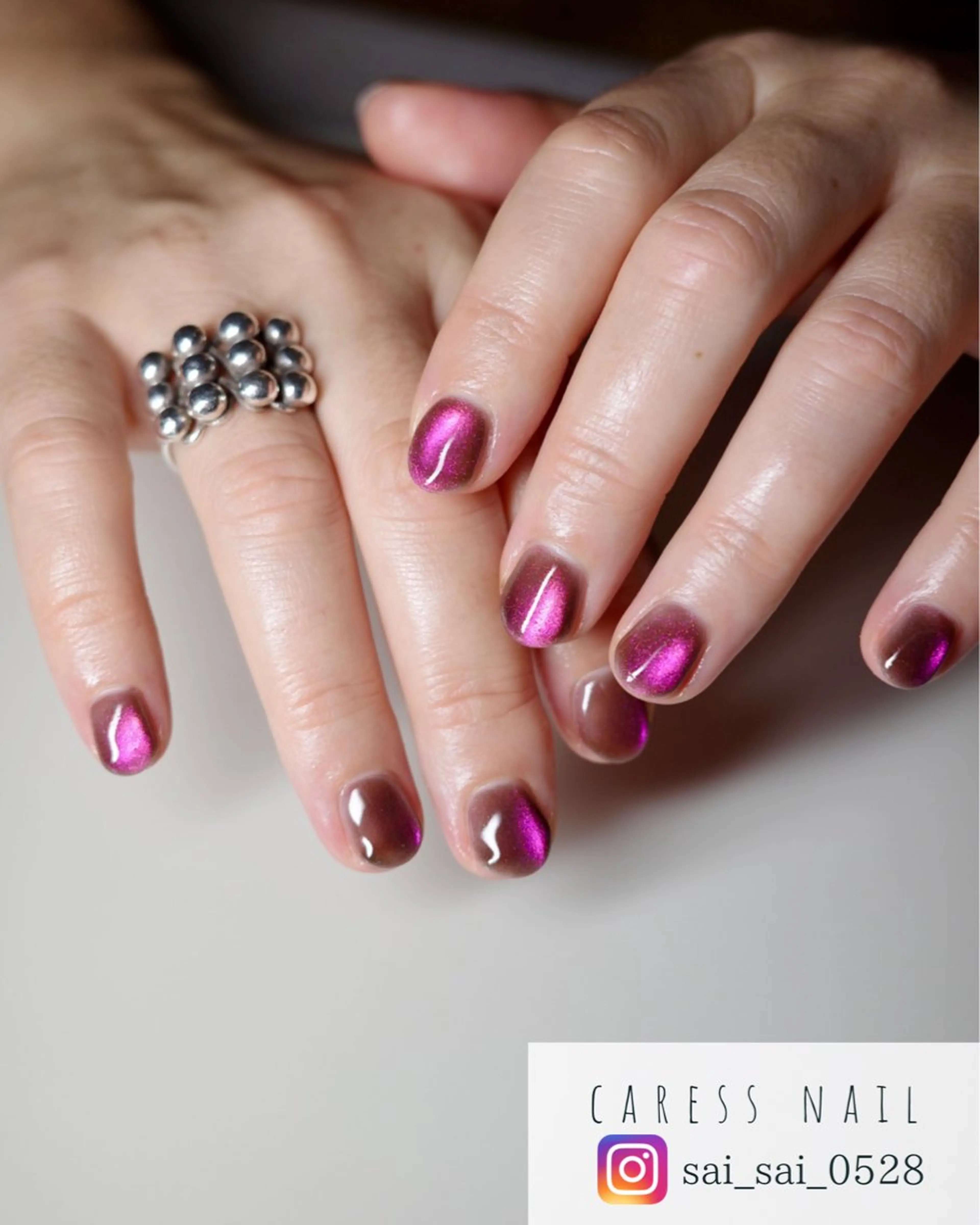 ネイル caress  nail カレスネイル　代々木上原所属・カレスネイル さいのネイルデザイン