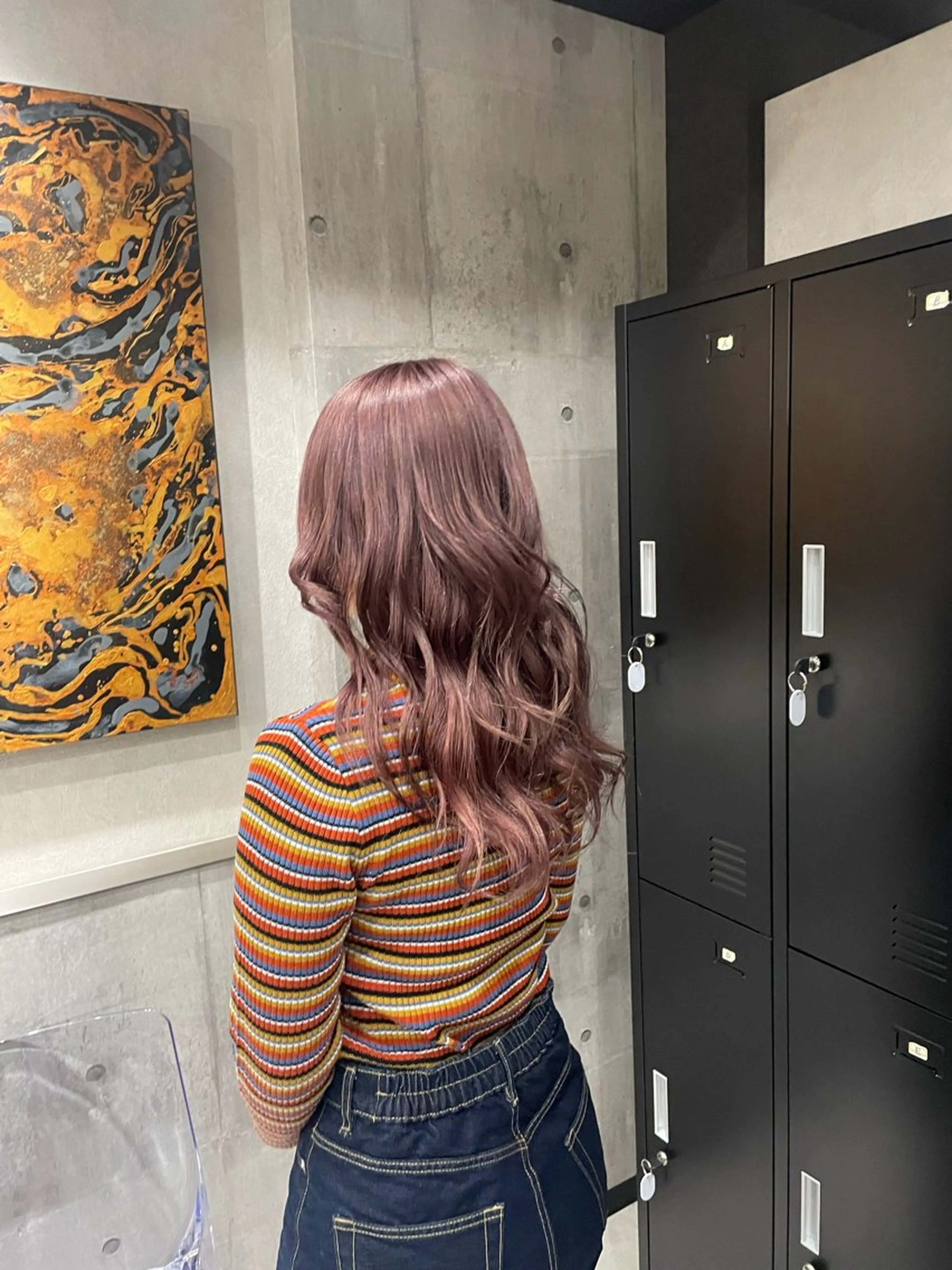 カラー ブリーチ hair salon RISH所属・小川 未来光のヘアスタイル