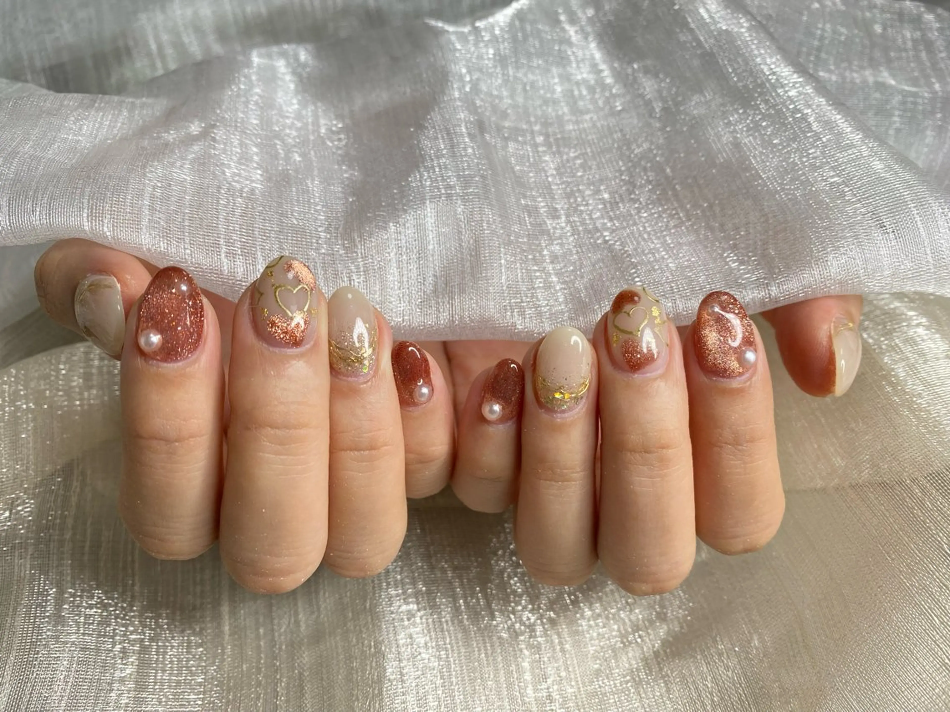 ミディアム ハンドネイル 501 nail所属・501 nailのネイルデザイン