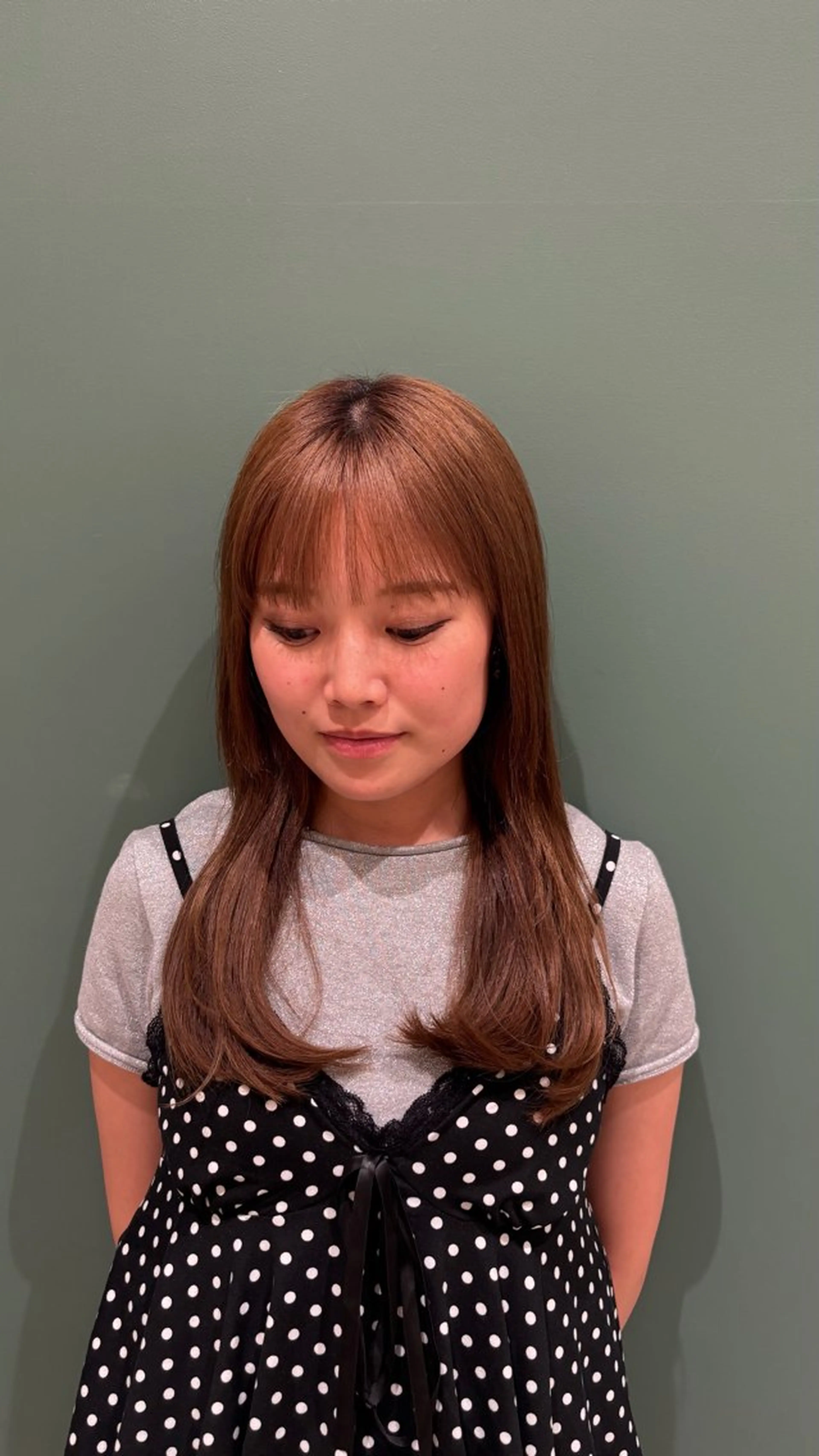 ロング 田中 梨花のヘアスタイル