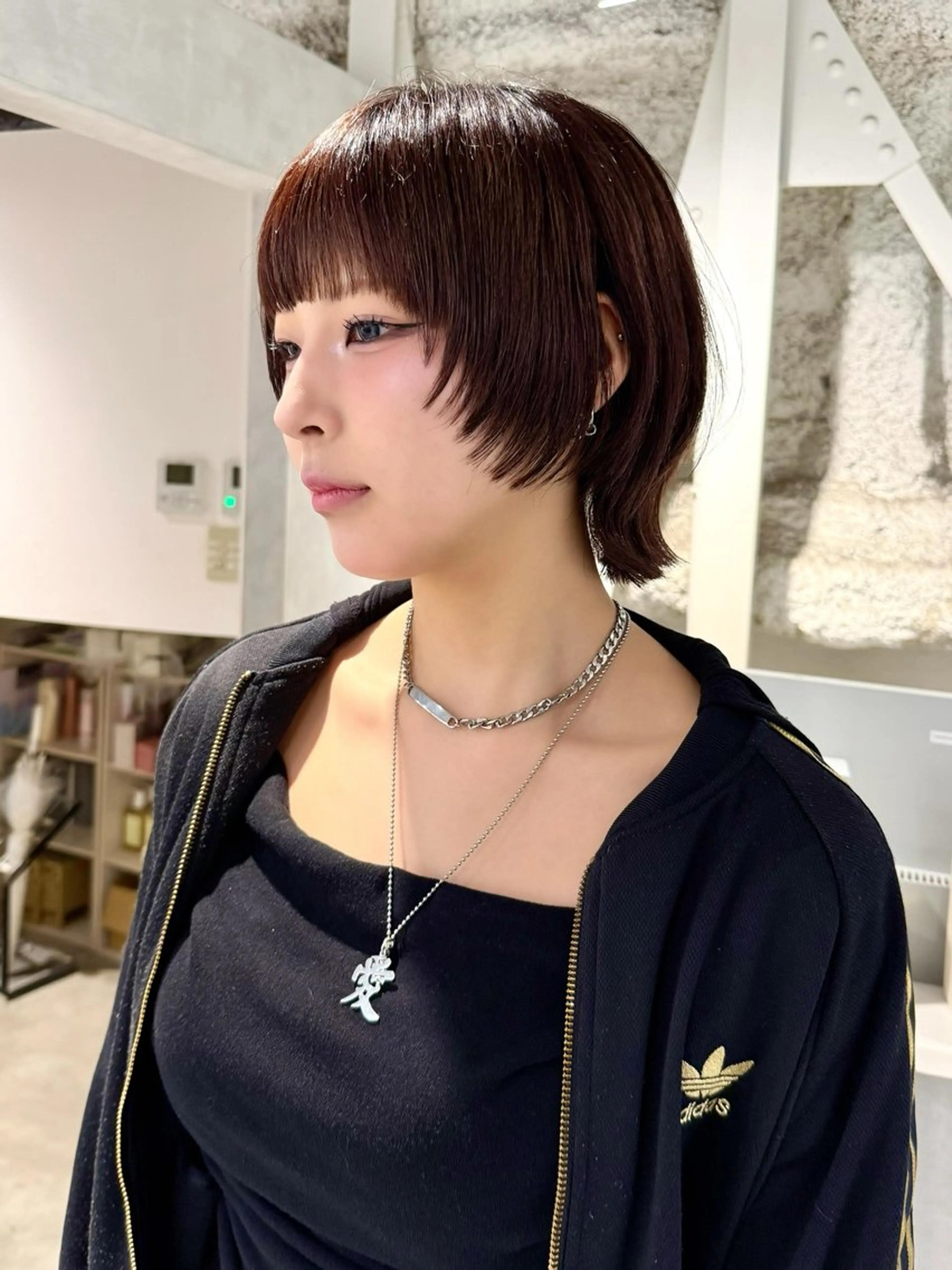 ショート カット ヘアカラー 骨格診断で絶対可愛い ✨丸みショート✨凌弥のヘアスタイル