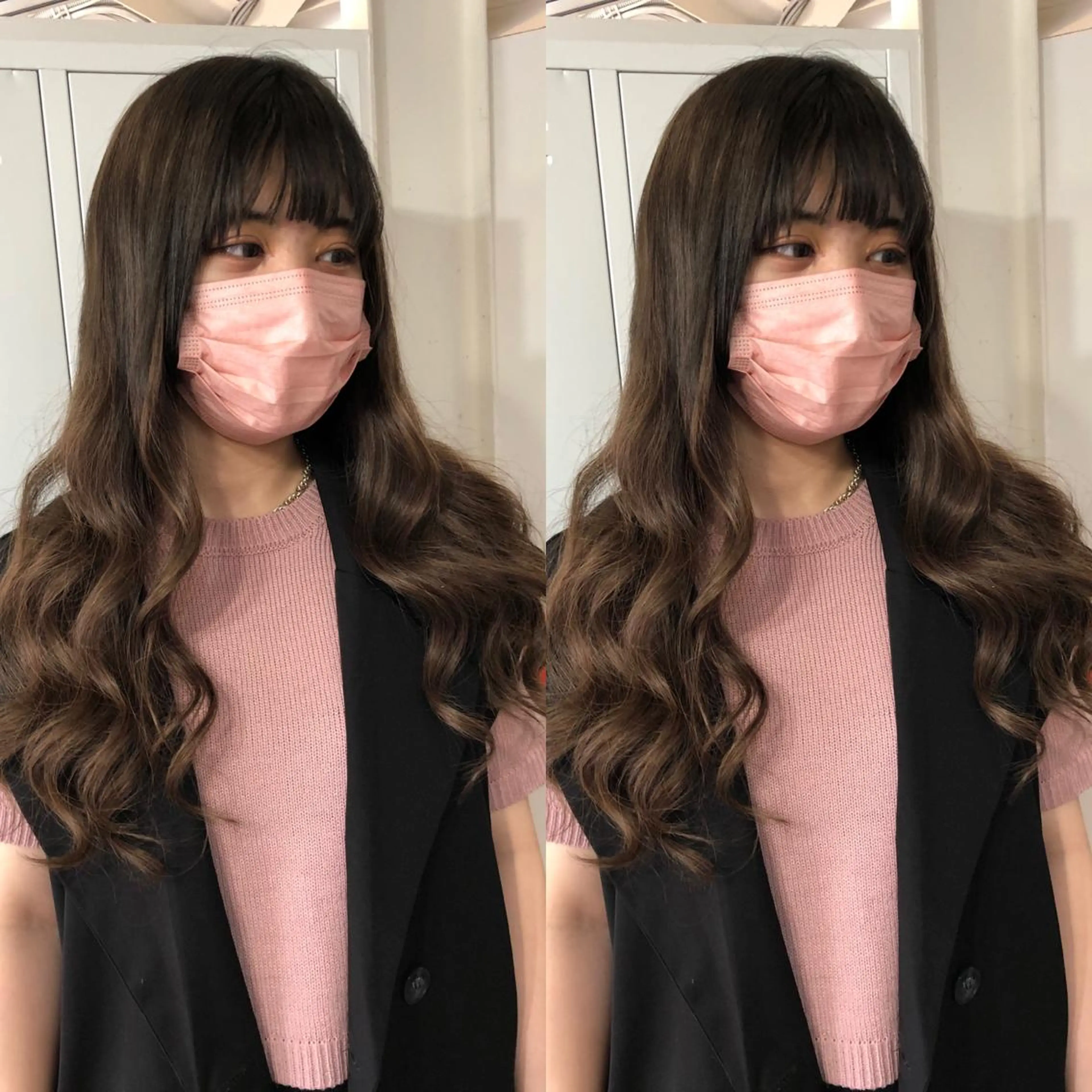 ロング カラー ヘアアレンジ エクステ ロング alpha. カラーエクステ下妻のヘアスタイル