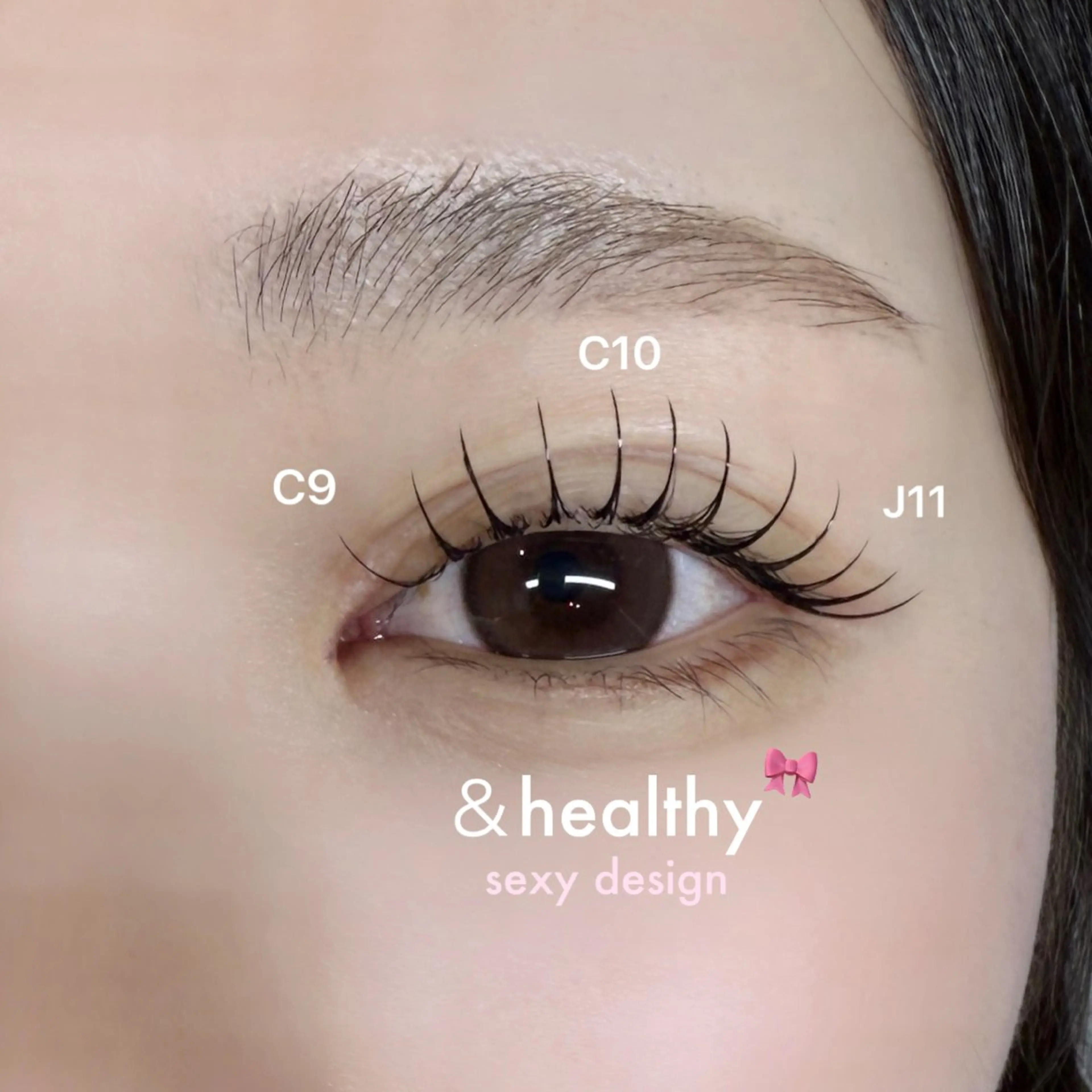 マツエク・マツパ mayu Amelie渋谷のマツエク・マツパデザイン