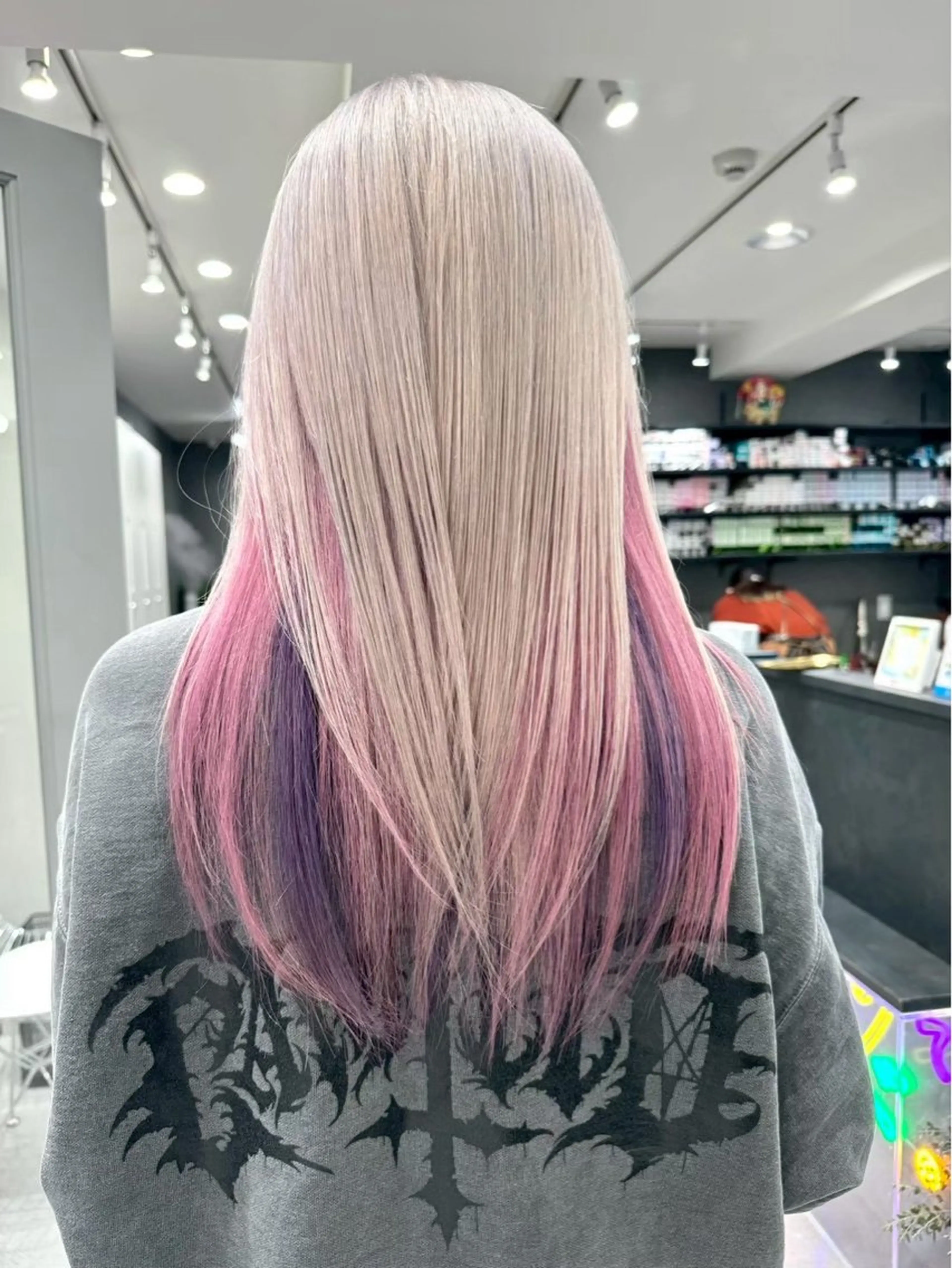 ロング カラー ヘアカラー いろあそび 八王子所属・きぃちゃん/カラー 特化/いろあそび🦋のヘアスタイル