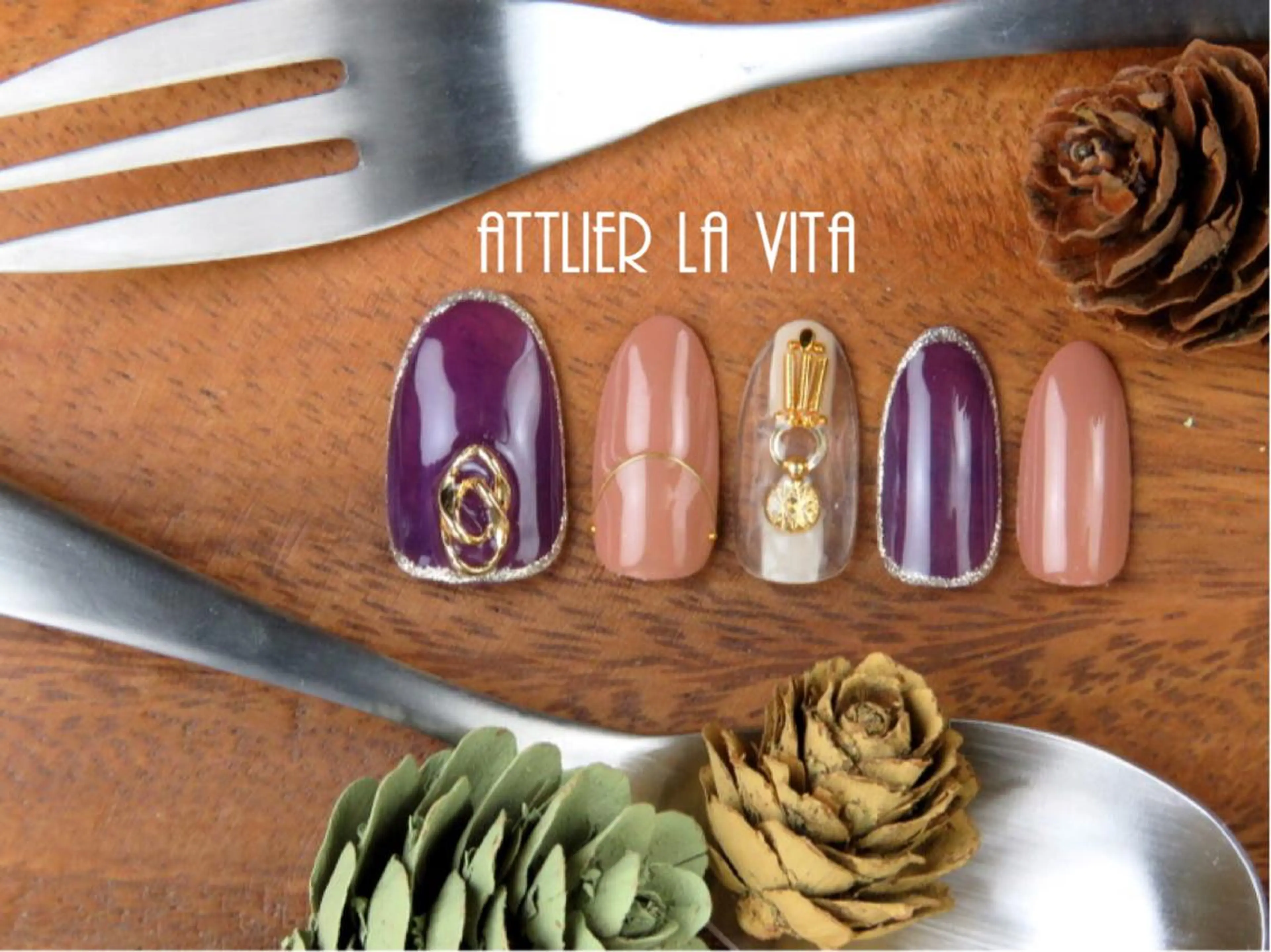 ネイル ハンドネイル atelier la vita所属・lavita. mimuraのネイルデザイン