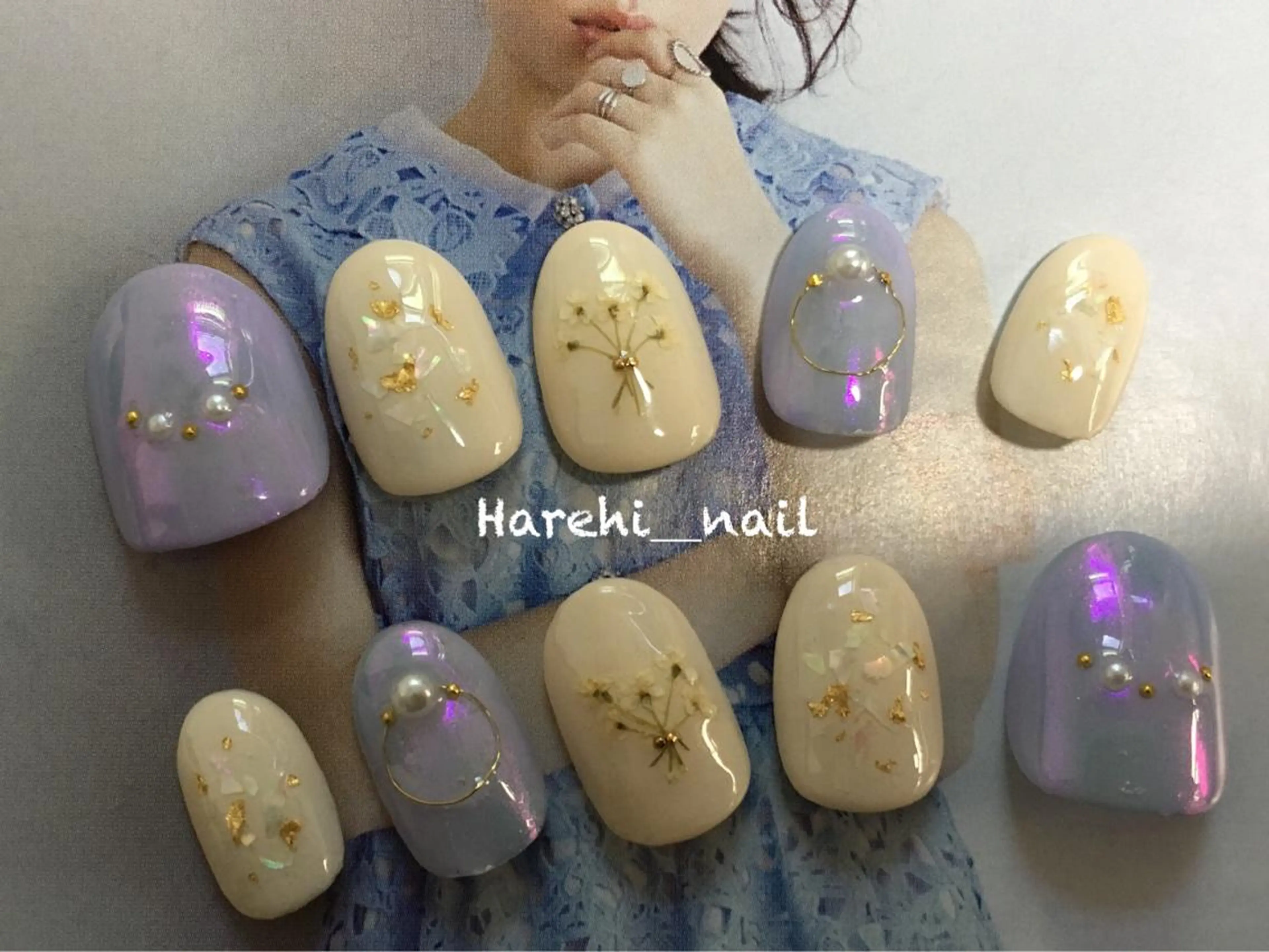 ネイル ネイルチップ Harehi_ nailのネイルデザイン