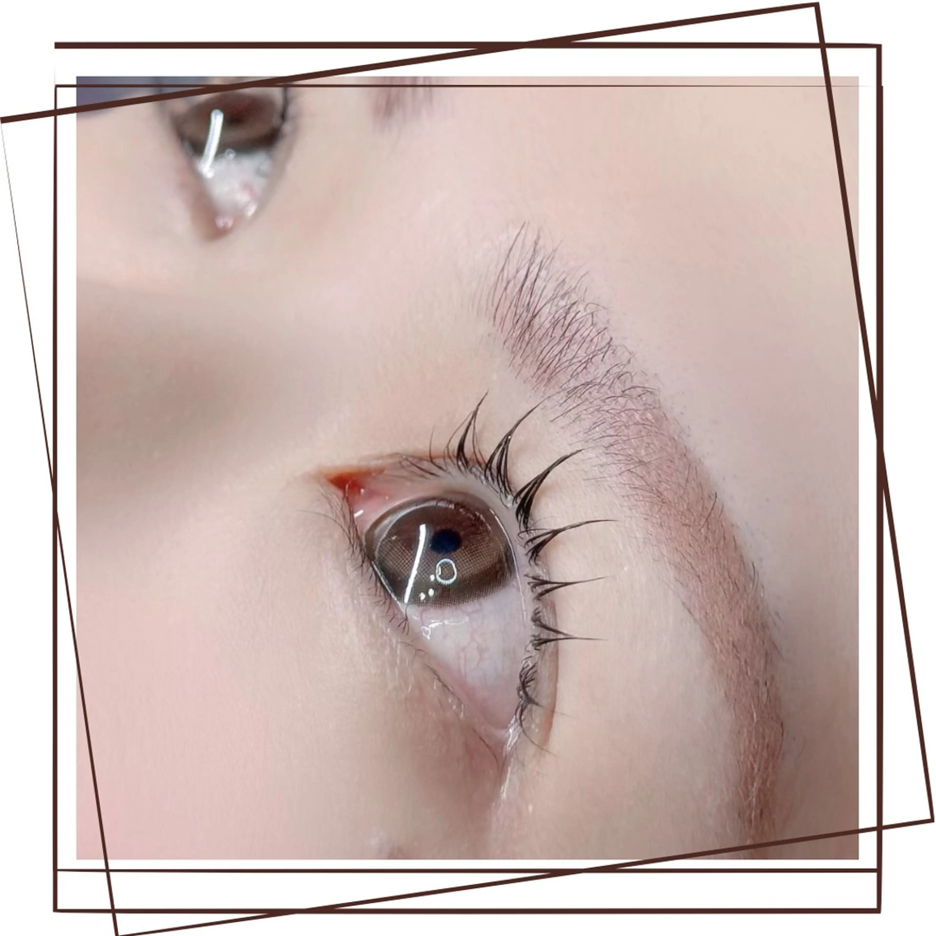 マツエク・マツパ 束感まつ毛 韓国風マツエク ナチュラル まつげパーマ マツパ Cilune所属・三軒茶屋|まつげ |眉毛🌙菅原🌙のマツエク・マツパデザイン