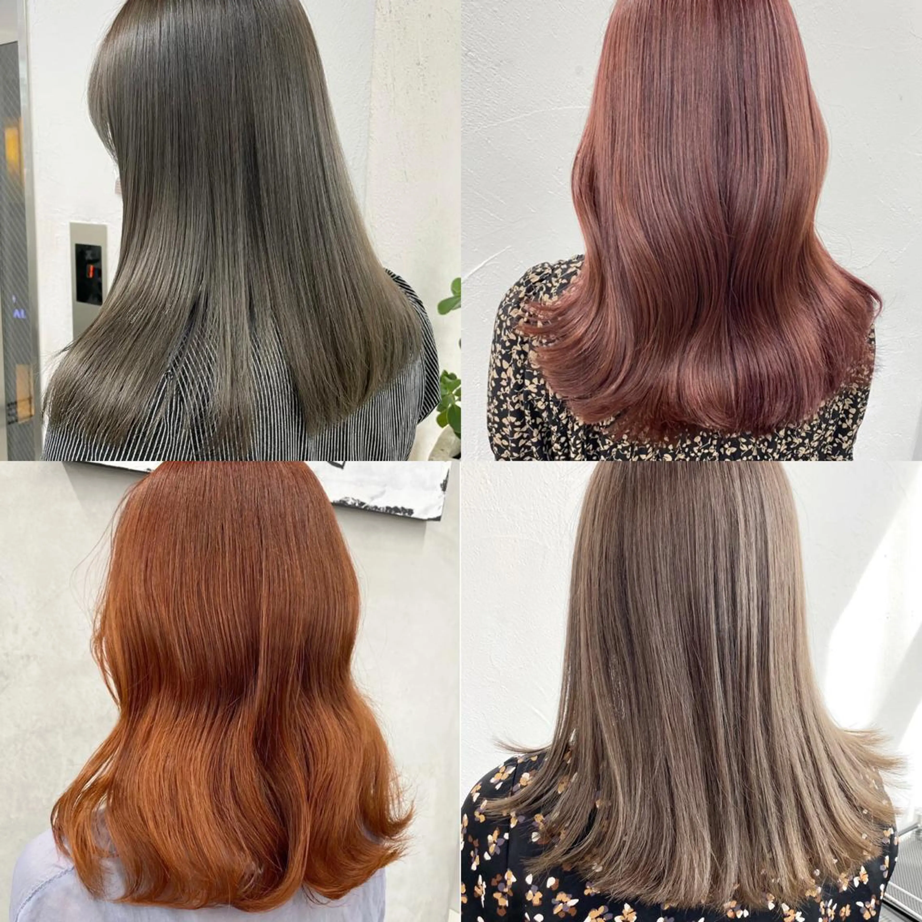 ロング カラー ヘアアレンジ ヘアカラー トリートメント 韓国/ハイトーン/ ボブ🎀MIKU🎀のヘアスタイル