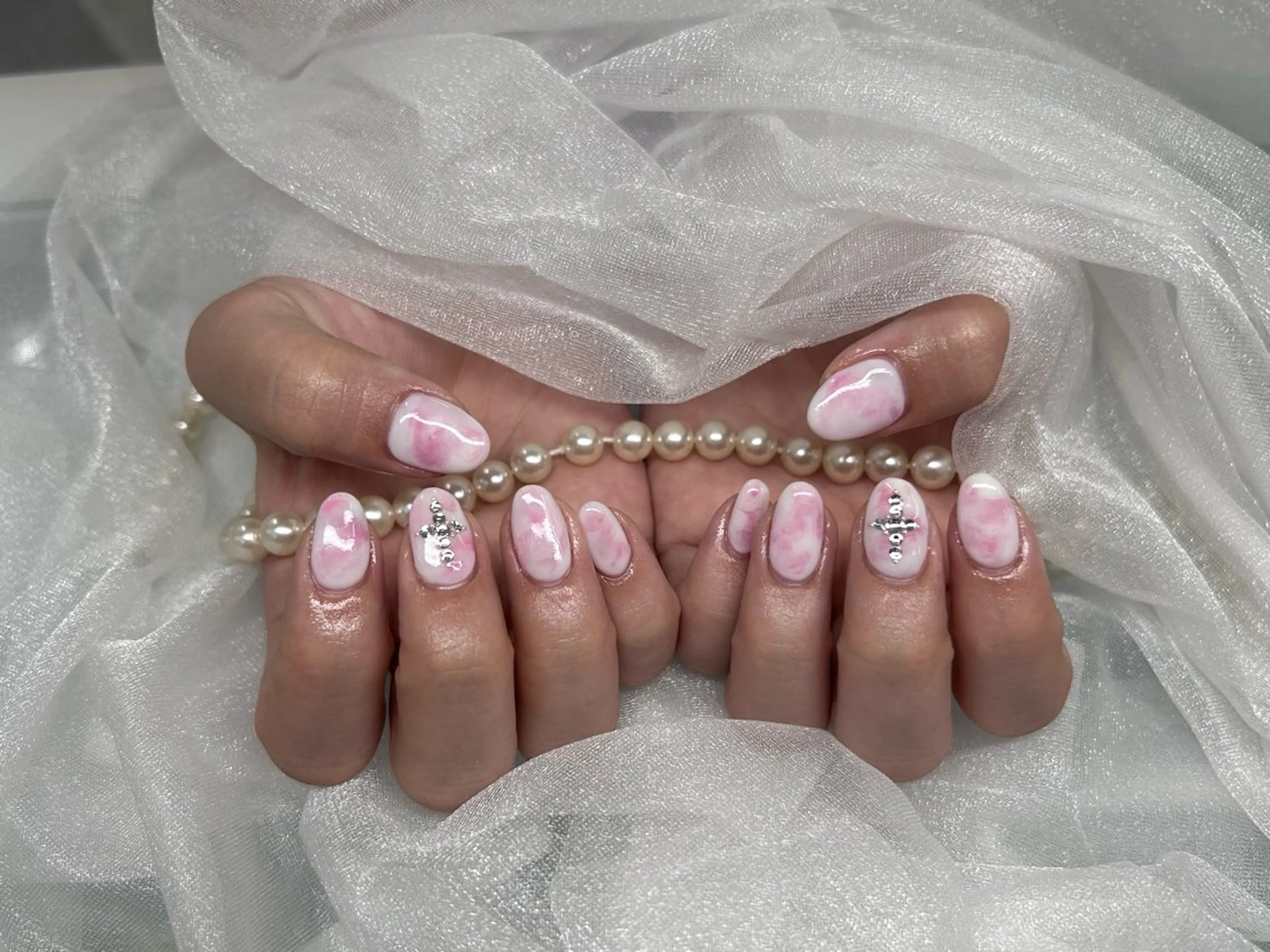 ネイル 持ち込み 加藤 楓子のネイルデザイン