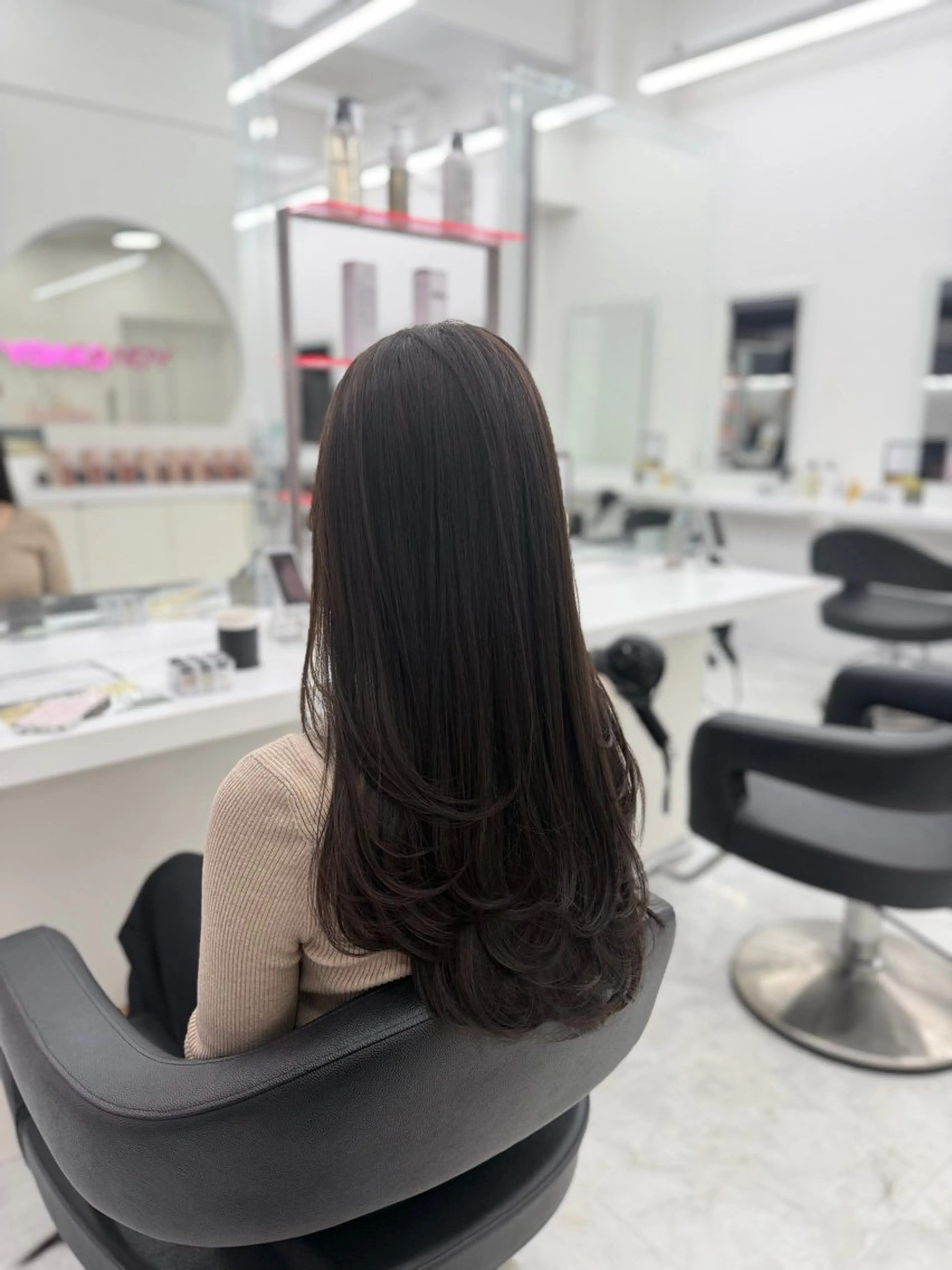 ロング カラー カット ヘアカラー 🤍レイヤー/顔周り /hirari🤍のヘアスタイル