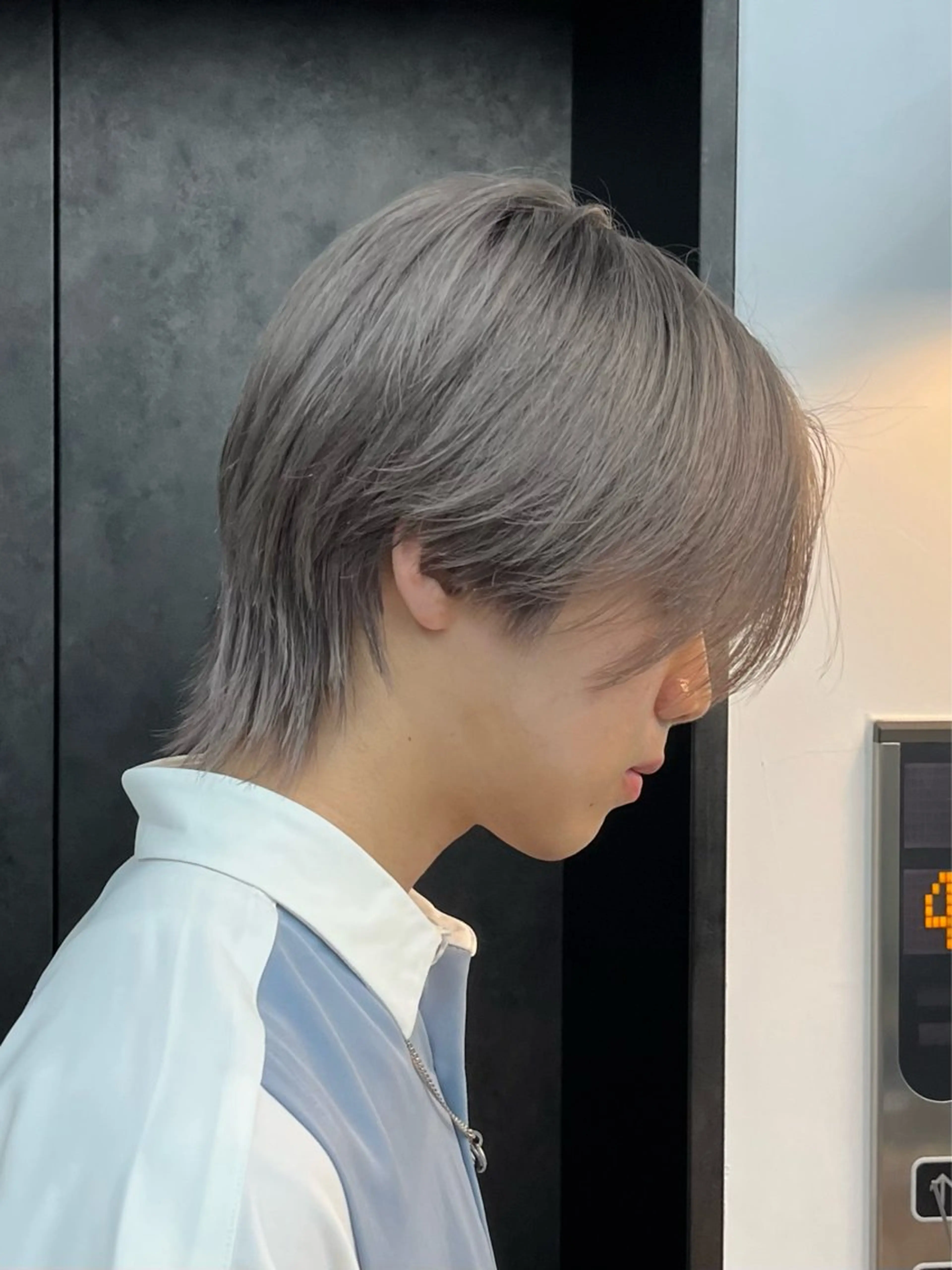 ショート カラー メンズ カット ヘアカラー ウルフ/レイヤー ⚡️ITSUKU⚡️のヘアスタイル