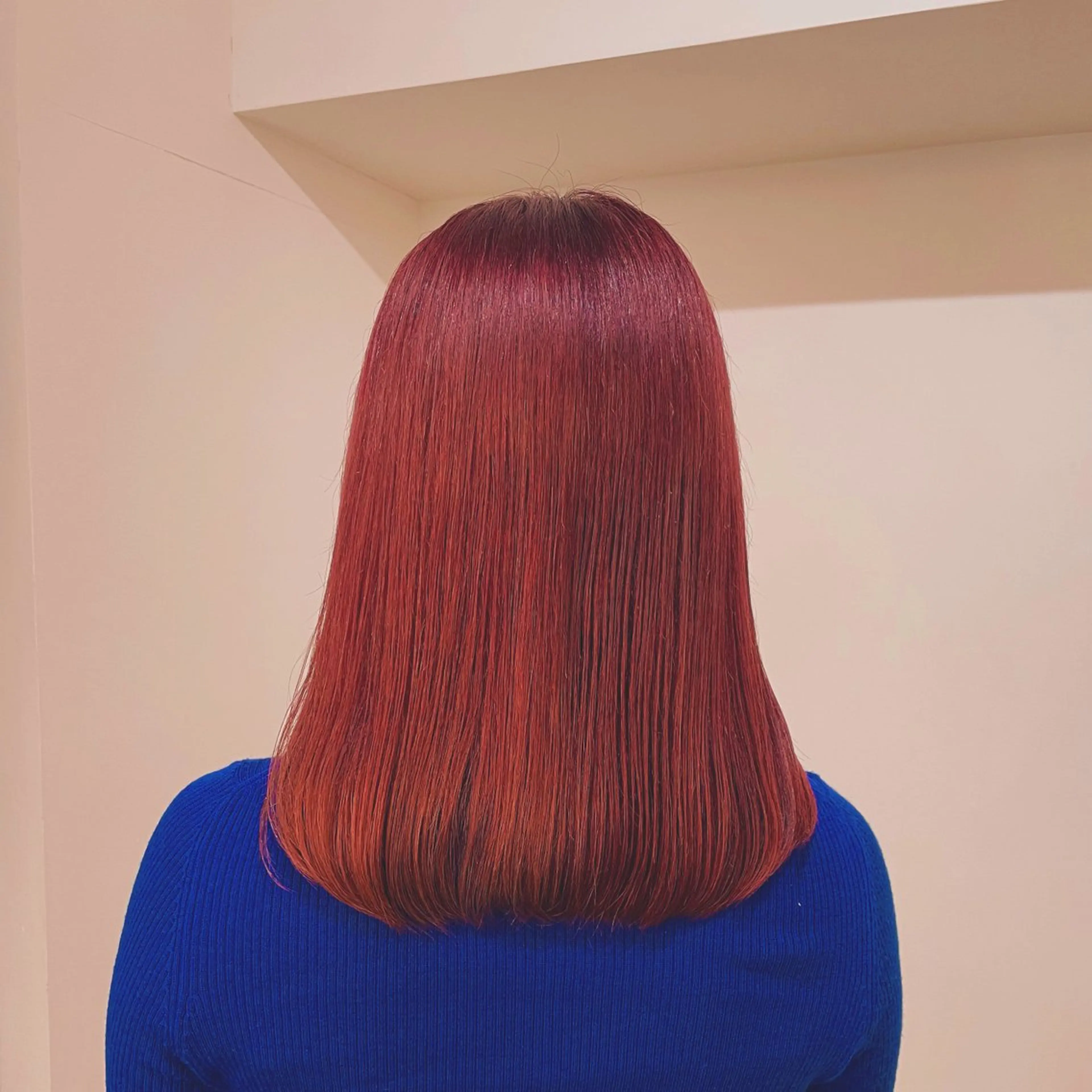 ロング カラー ブラウンカラー レッドカラー レッドブラウン CARAL【カラル】所属・💐髪質改善 Hカラー💐HIDEのヘアスタイル