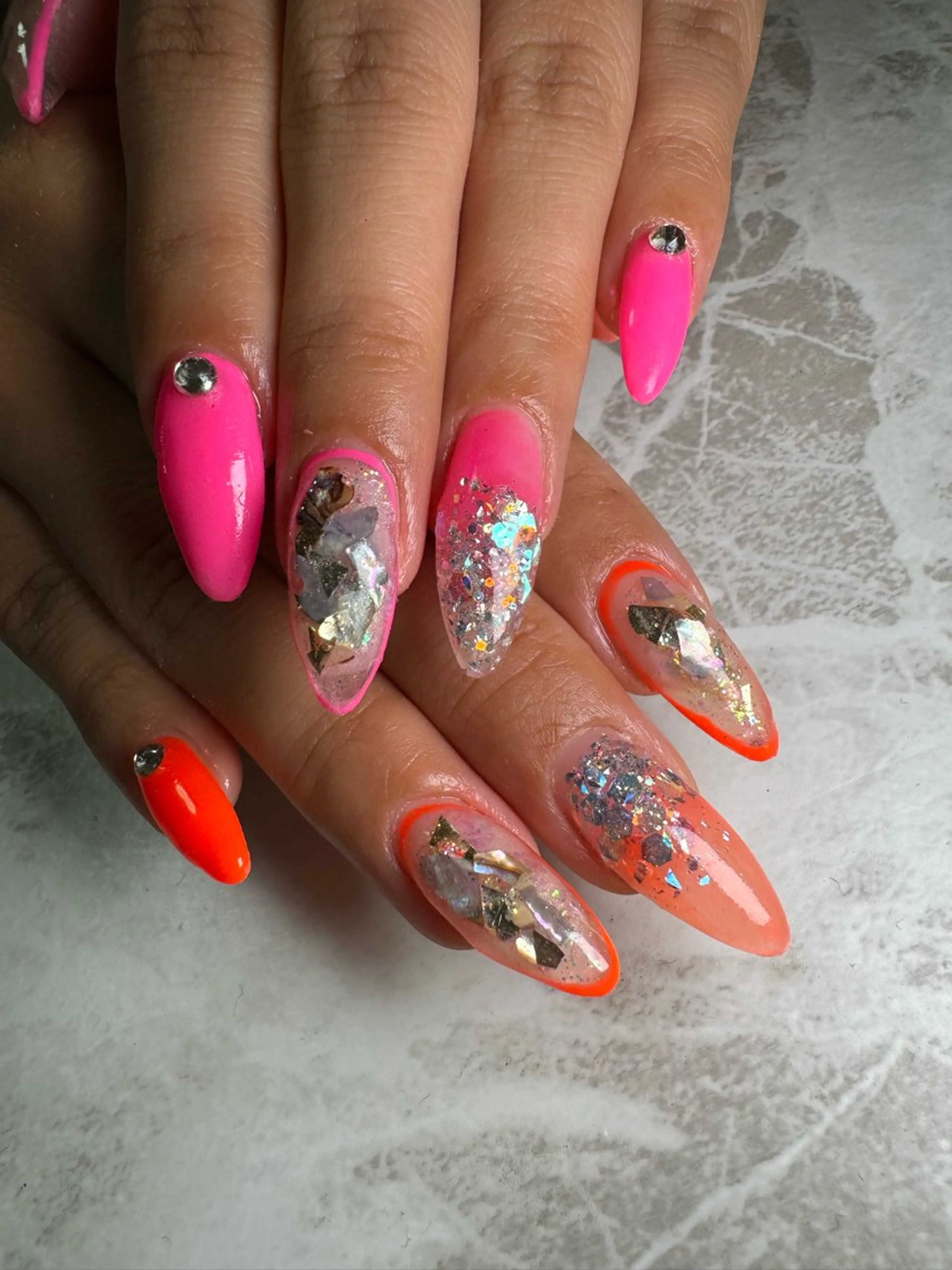 ネイル ハンドネイル YOUTH nails waxing所属・YOUTH natsumiのネイルデザイン