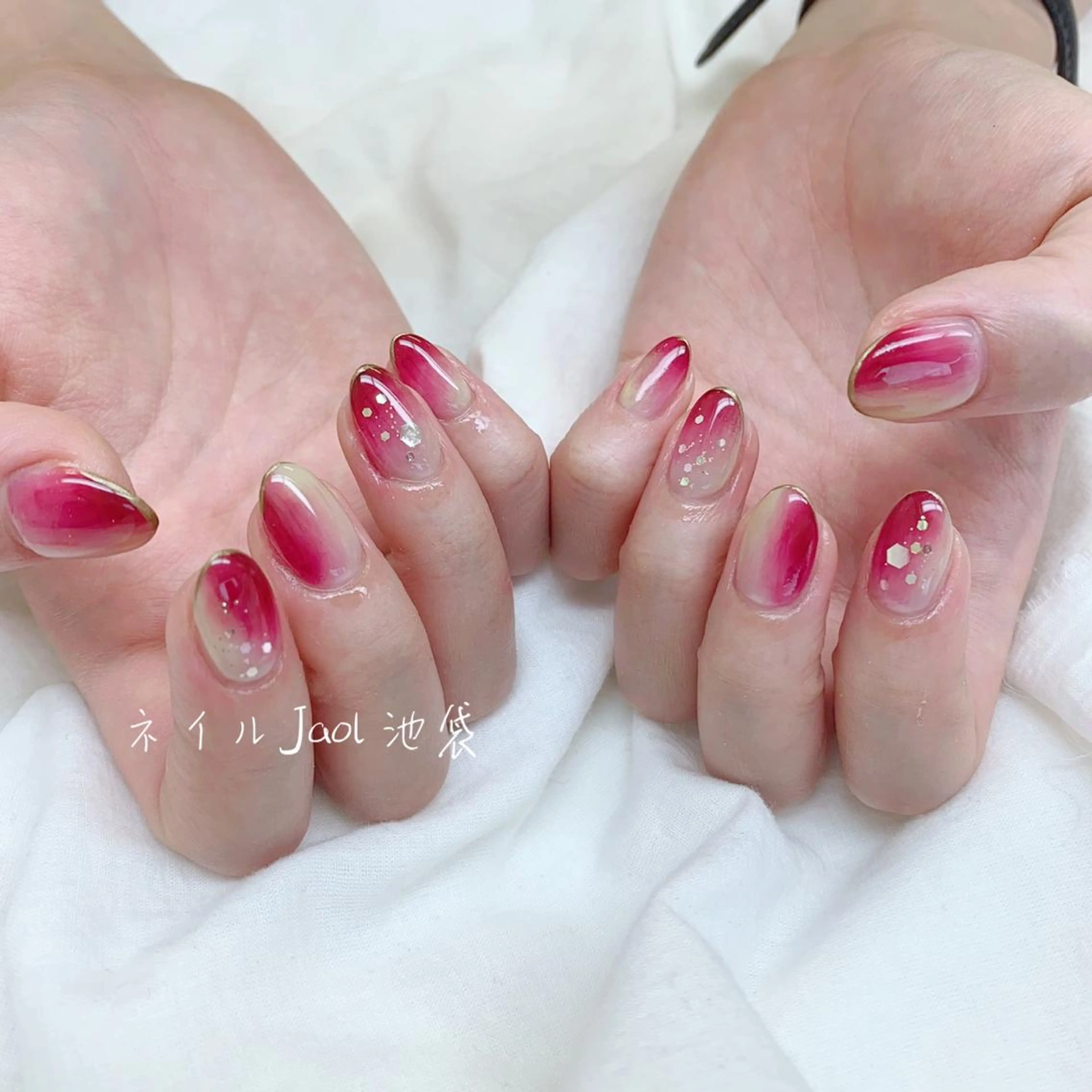 ミディアム nail jaol池袋店所属・ネイルJaol 池袋のネイルデザイン