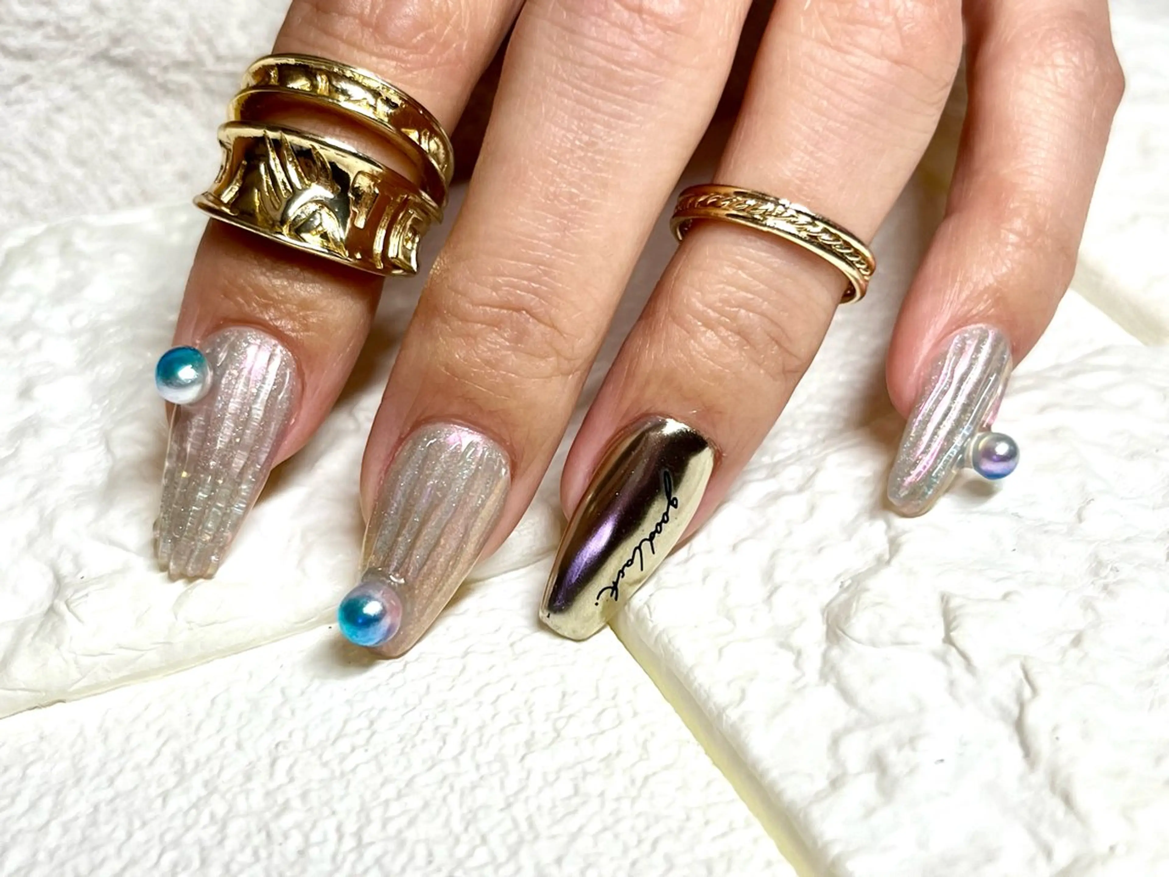 ネイル ハンドネイル まり りぃ〜んのネイルデザイン