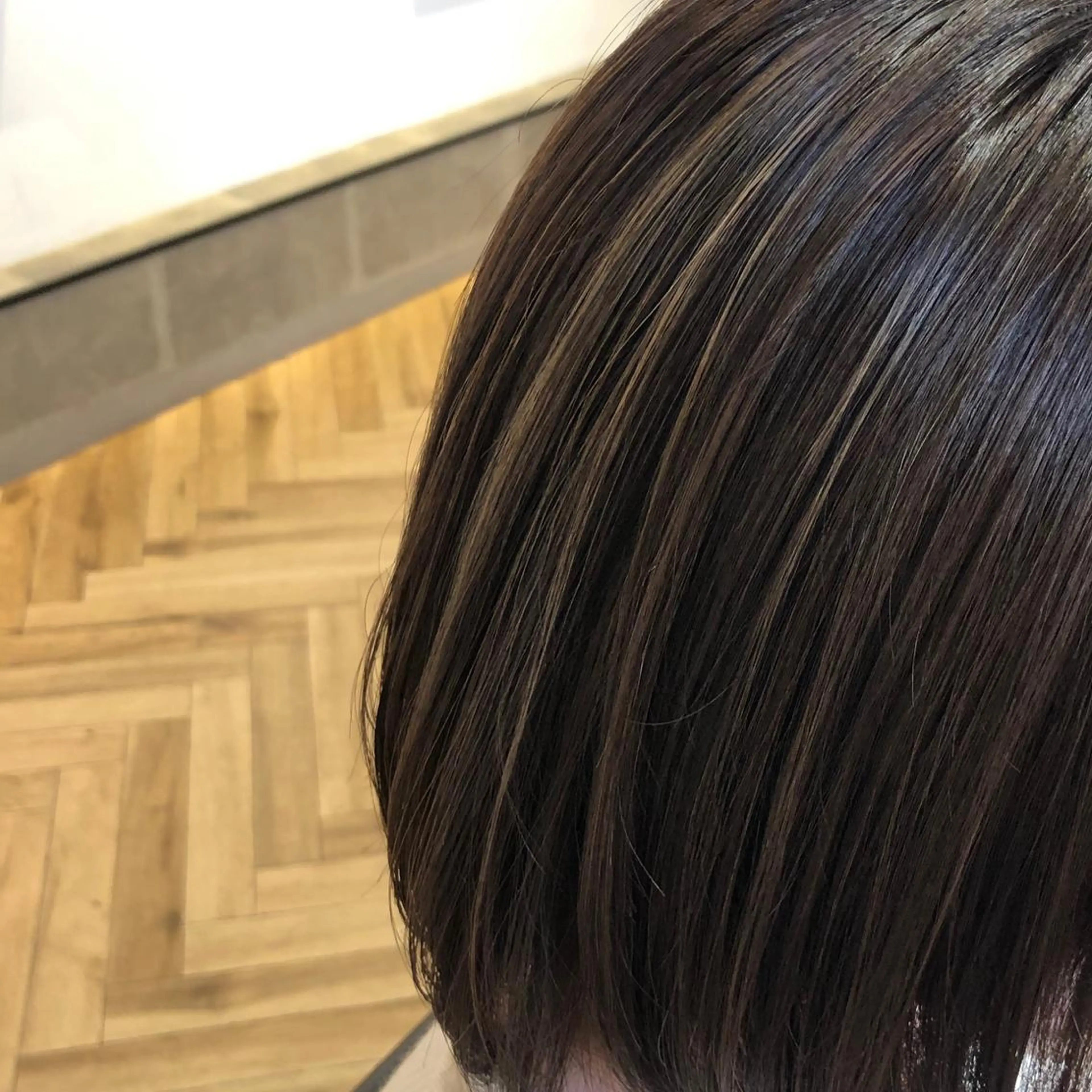 ショート カラー 艶カラー/韓国顔周り 🎀mamiのヘアスタイル