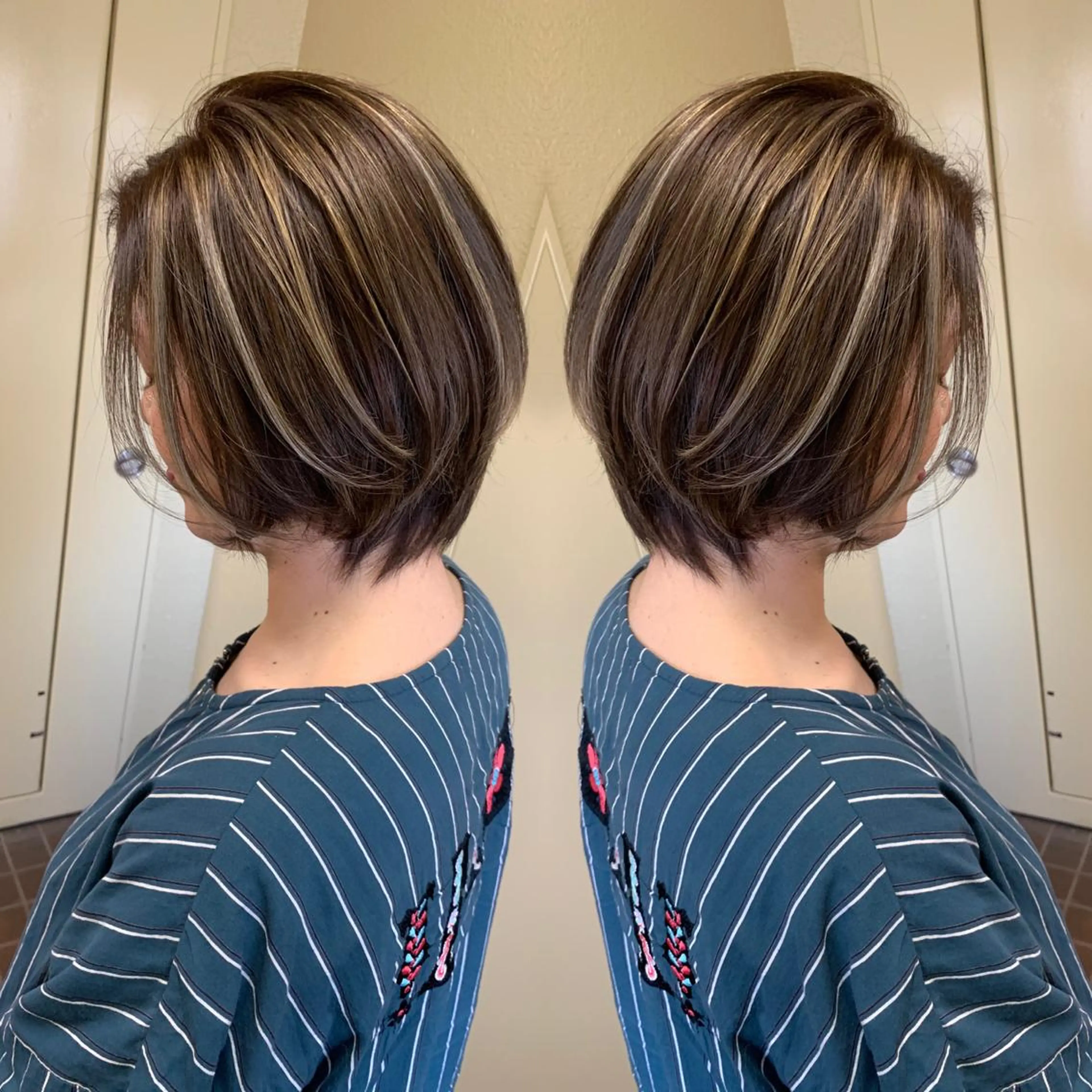 ショート ハイライト Welila by haku所属・Yuuki ウェリラバイハクのヘアスタイル