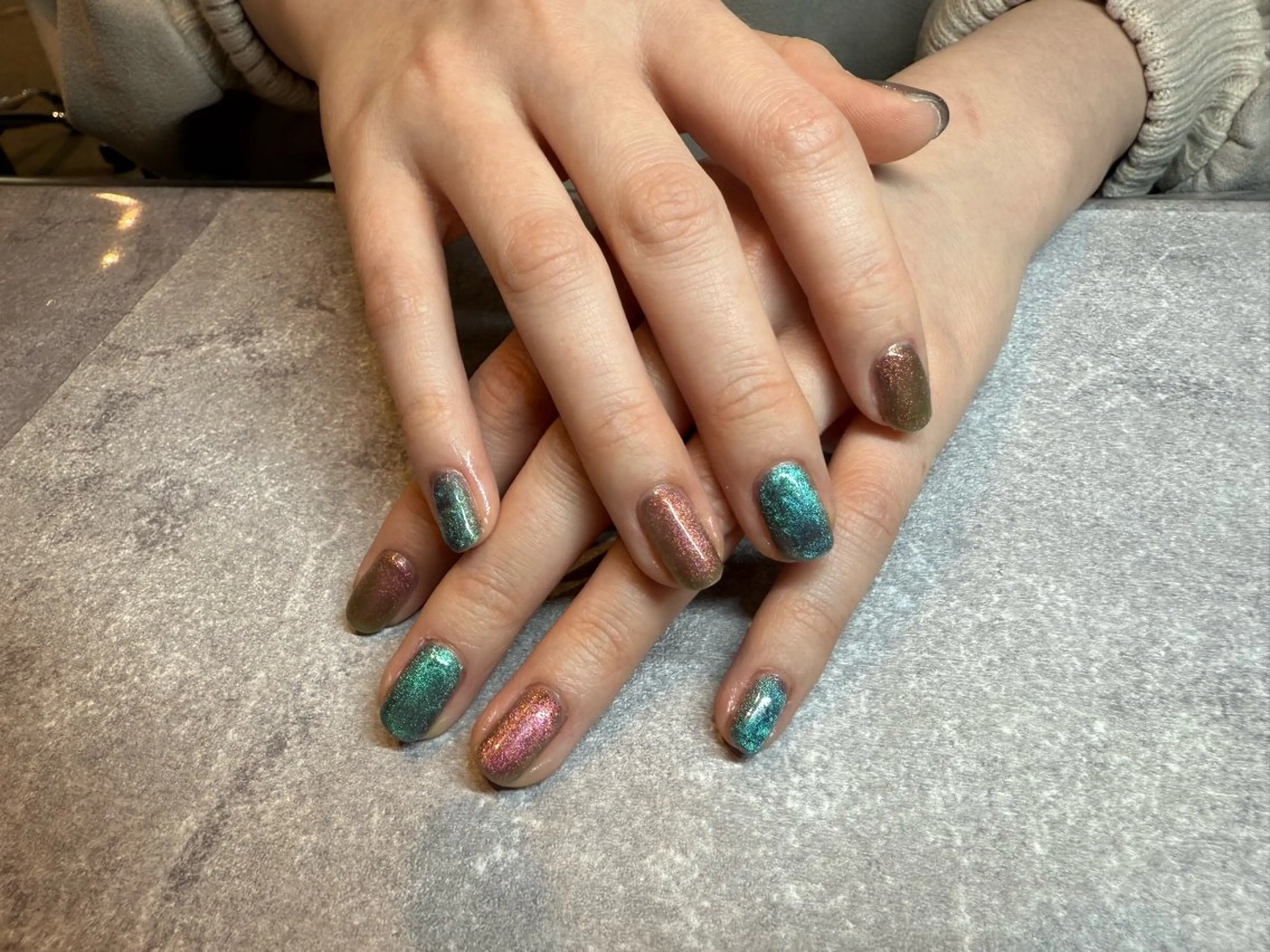 ネイル マグネットネイル bibi.salon所属・Y Akiのネイルデザイン