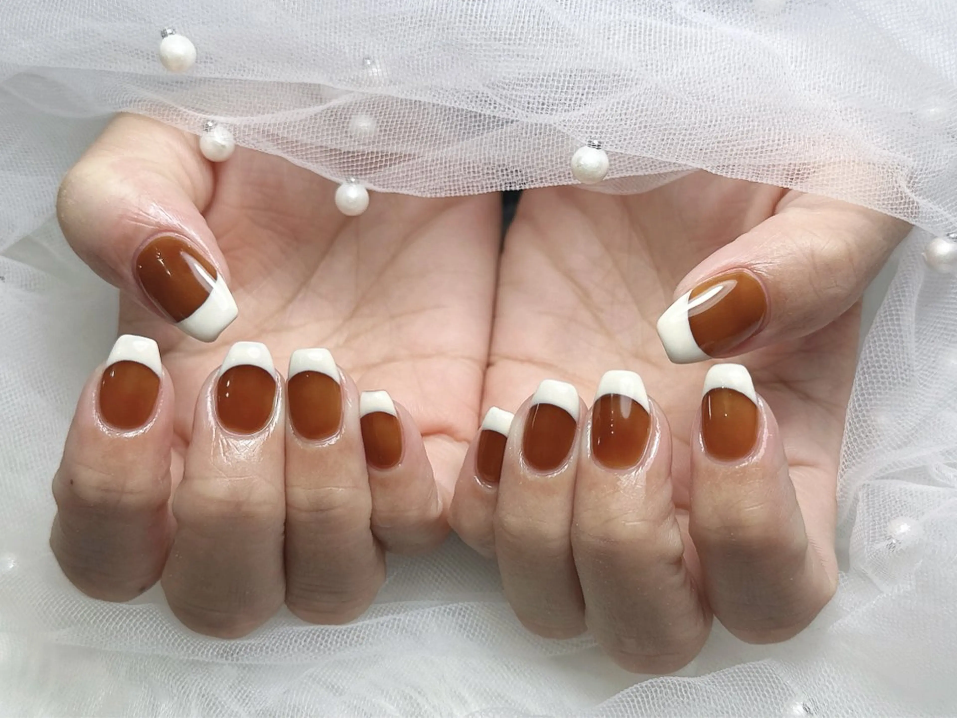 ネイル ハンドネイル 【Eclat ｴｸﾗ】nail＆beauty所属・Eclat〔ｴｸﾗ〕 MOEKA𝜗𝜚*のネイルデザイン