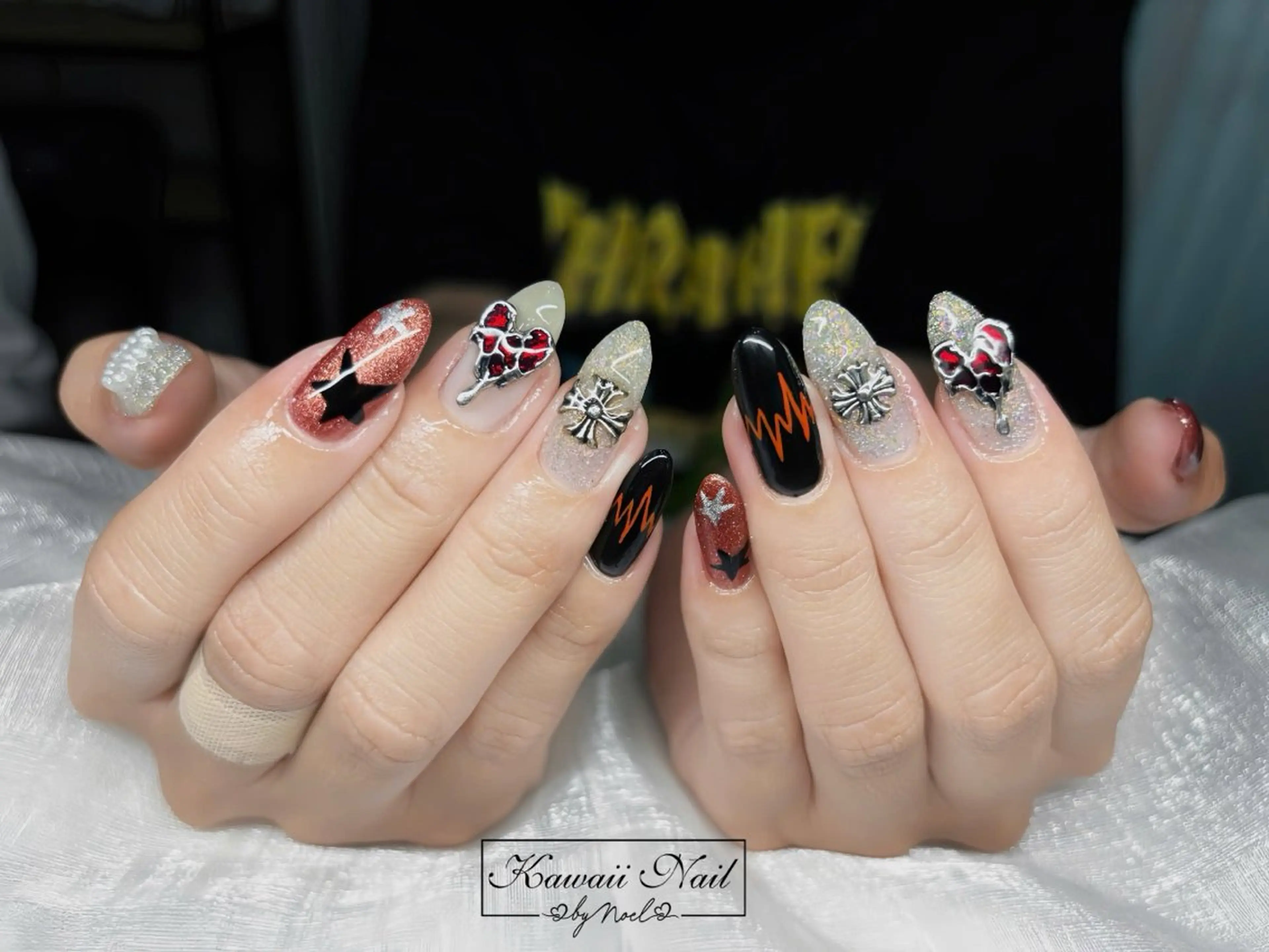 ネイル アートネイル フットネイル フレンチネイル ジェルネイル 韓国ネイル Kawaii Nail Salon所属・YURI NAIL NARITAのネイルデザイン