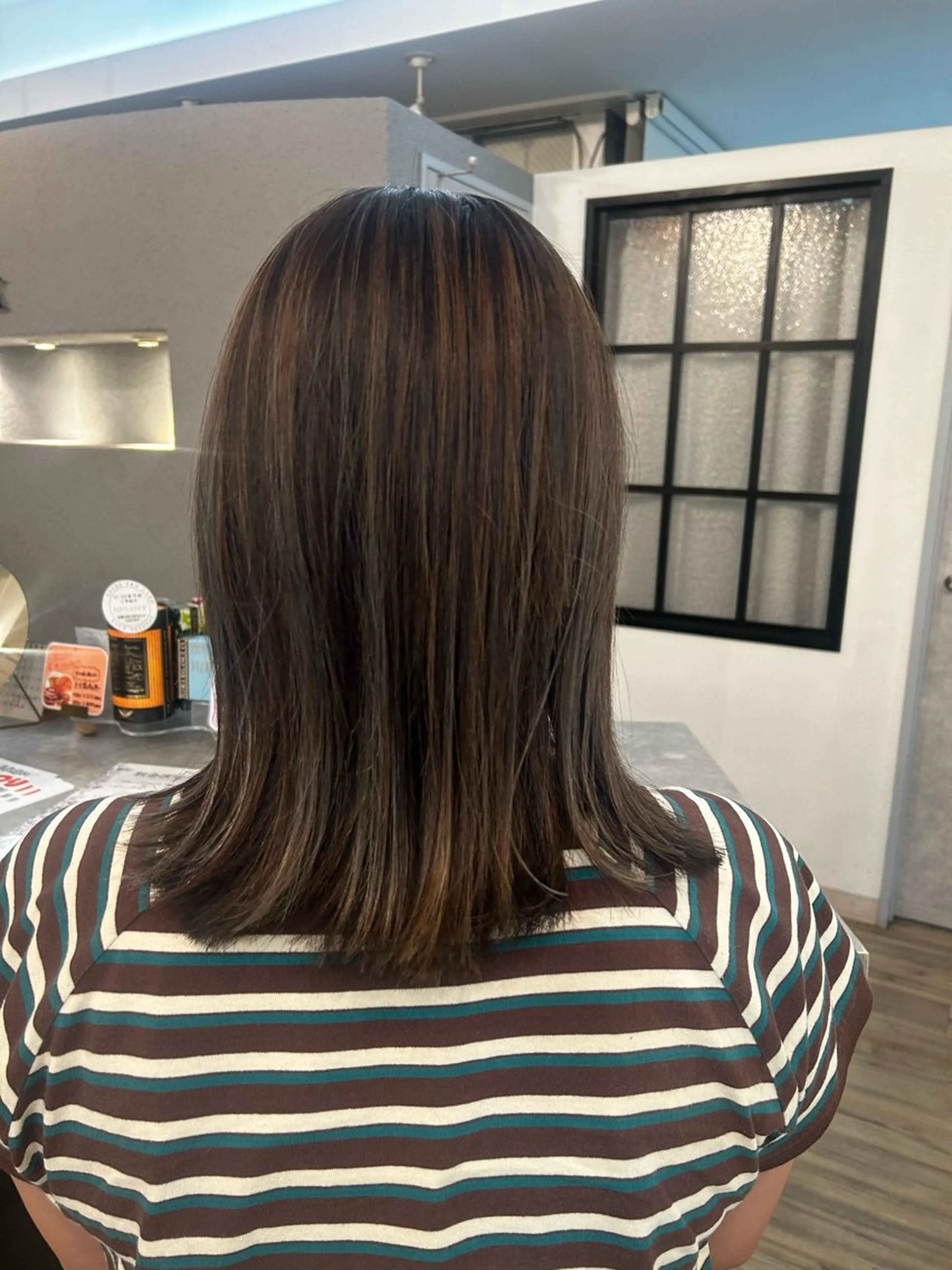 ミディアム カラー カット ヘアカラー トリートメント ブリーチ／ヘアセット 🪞🌙minamiのヘアスタイル