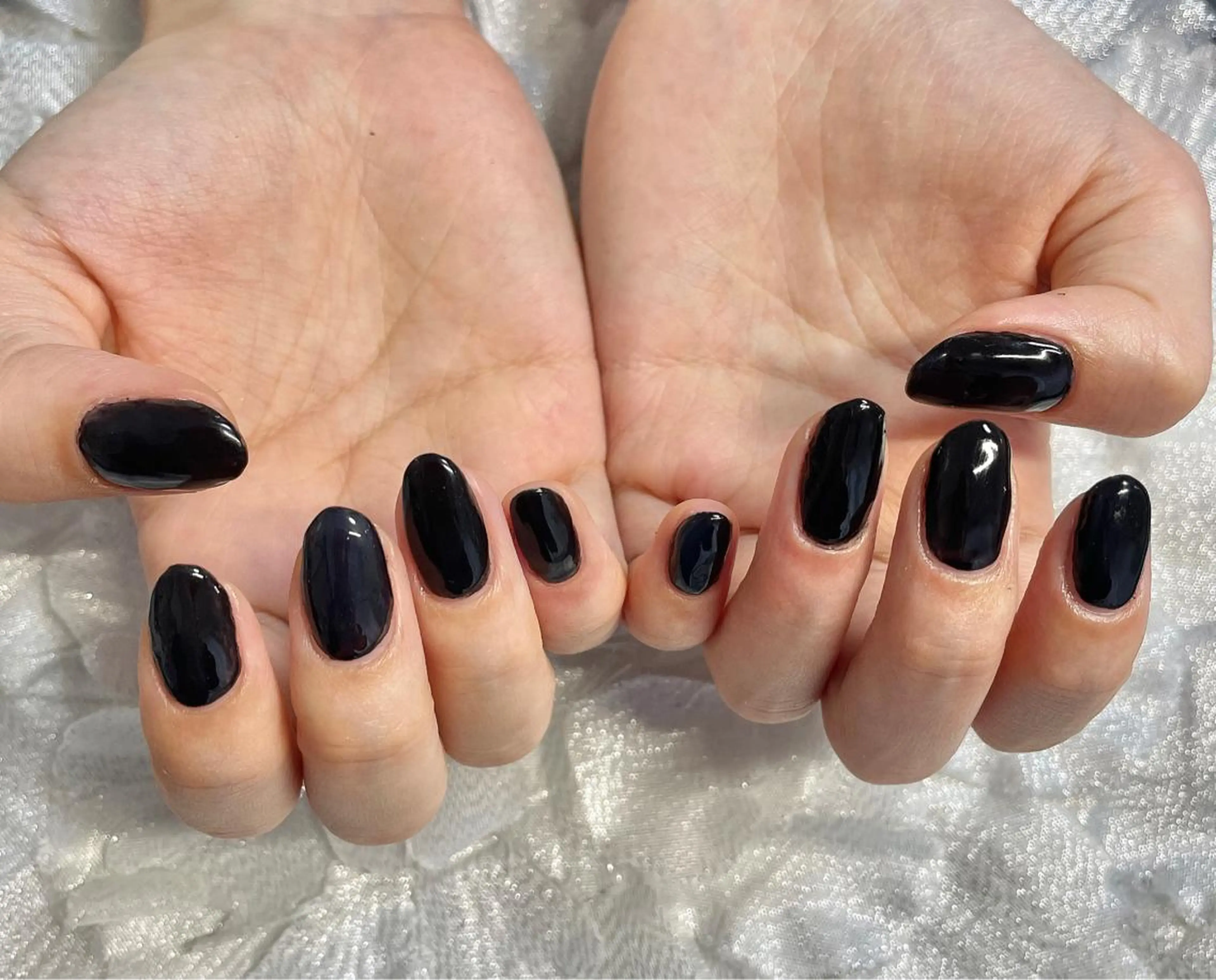 ネイル ワンカラーネイル ハンドネイル 遠藤 唯菜のネイルデザイン