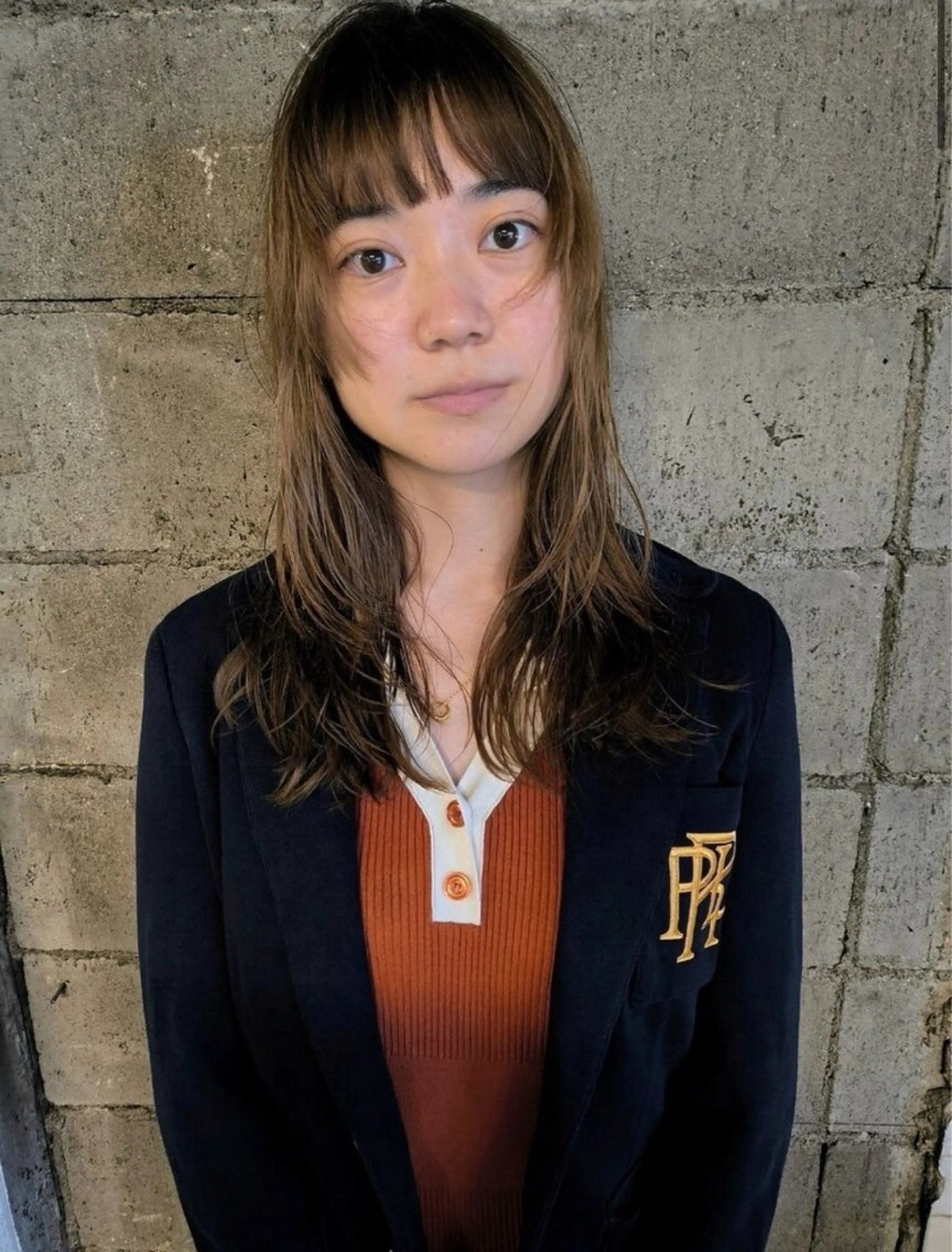 セミロング カラー MIKU 岡山／倉敷／カットのヘアスタイル