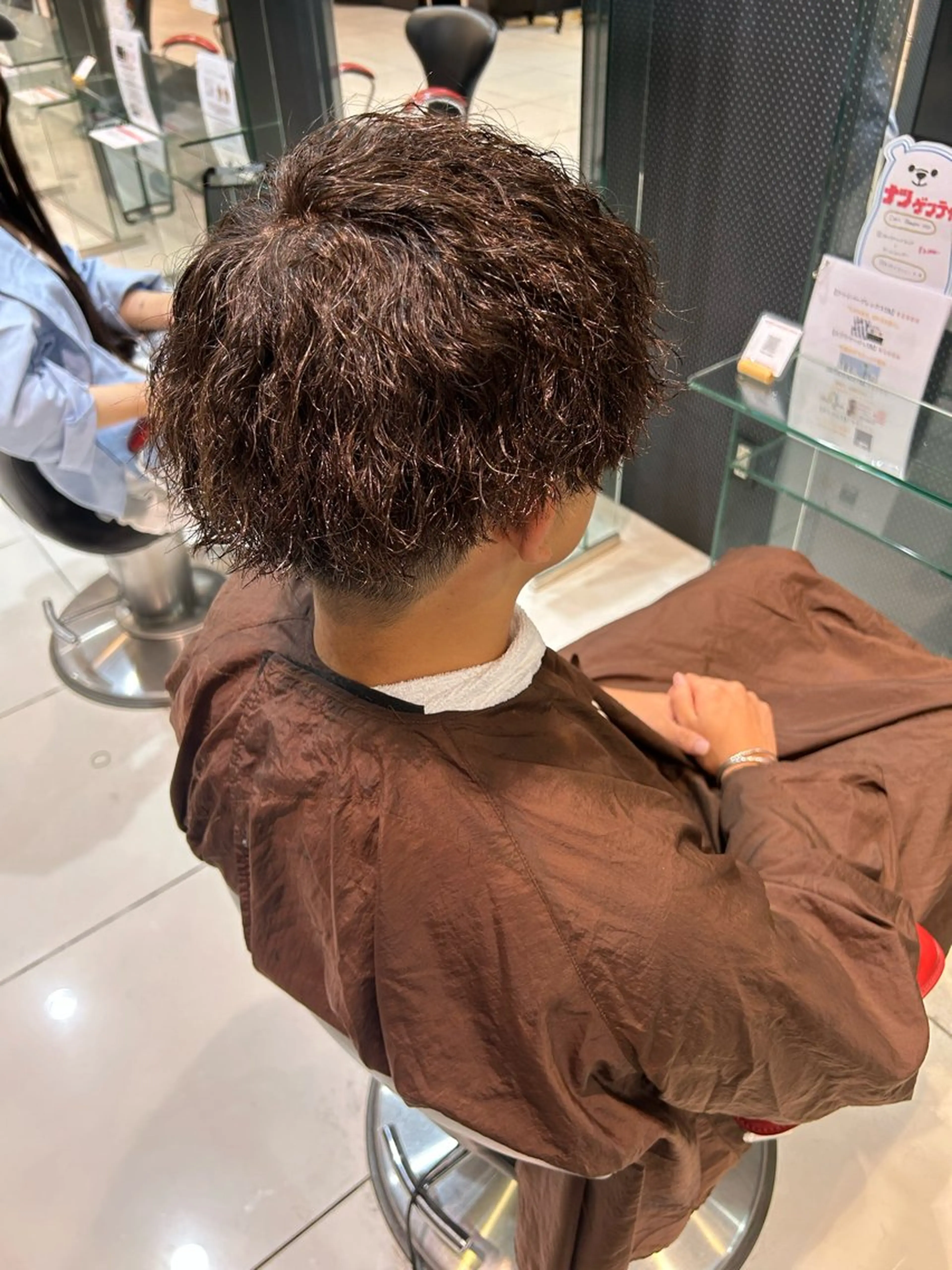 パーマ メンズ 服部 将汰のヘアスタイル