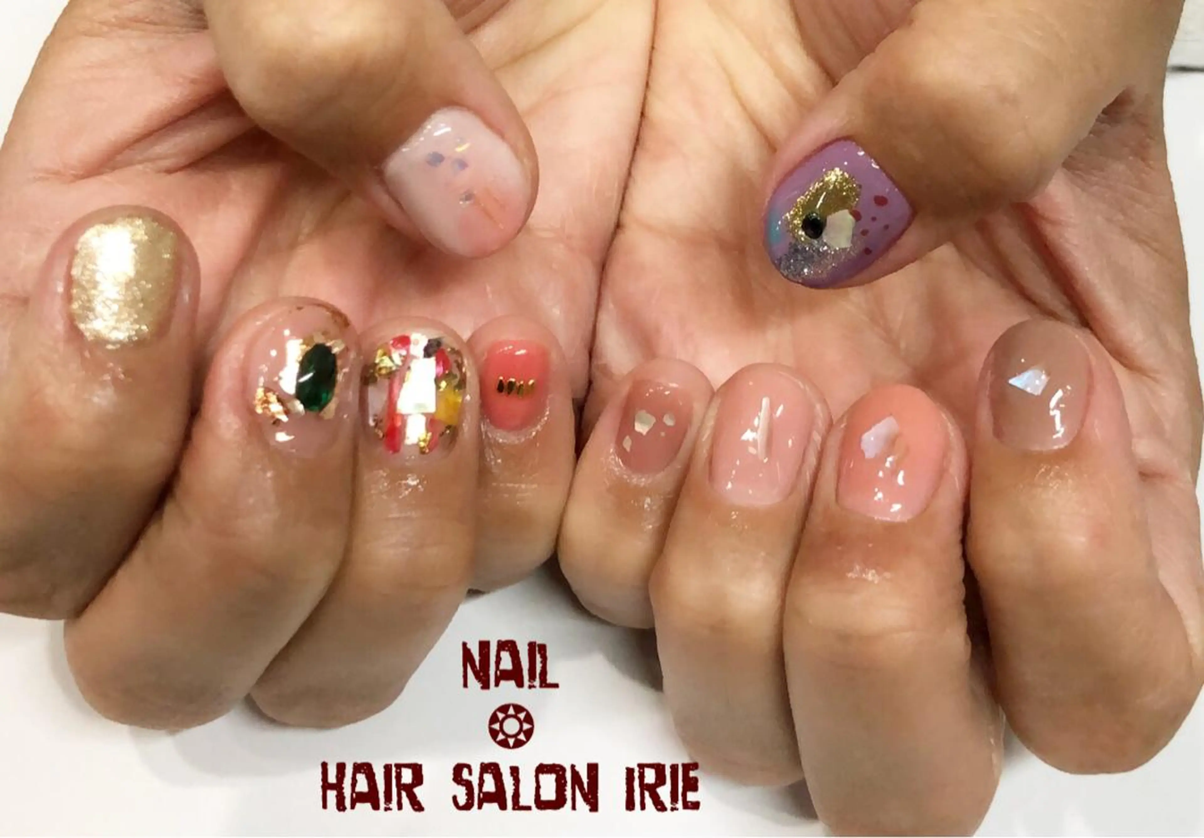 ネイル Hair salon Irie所属・與儀 知佳のネイルデザイン