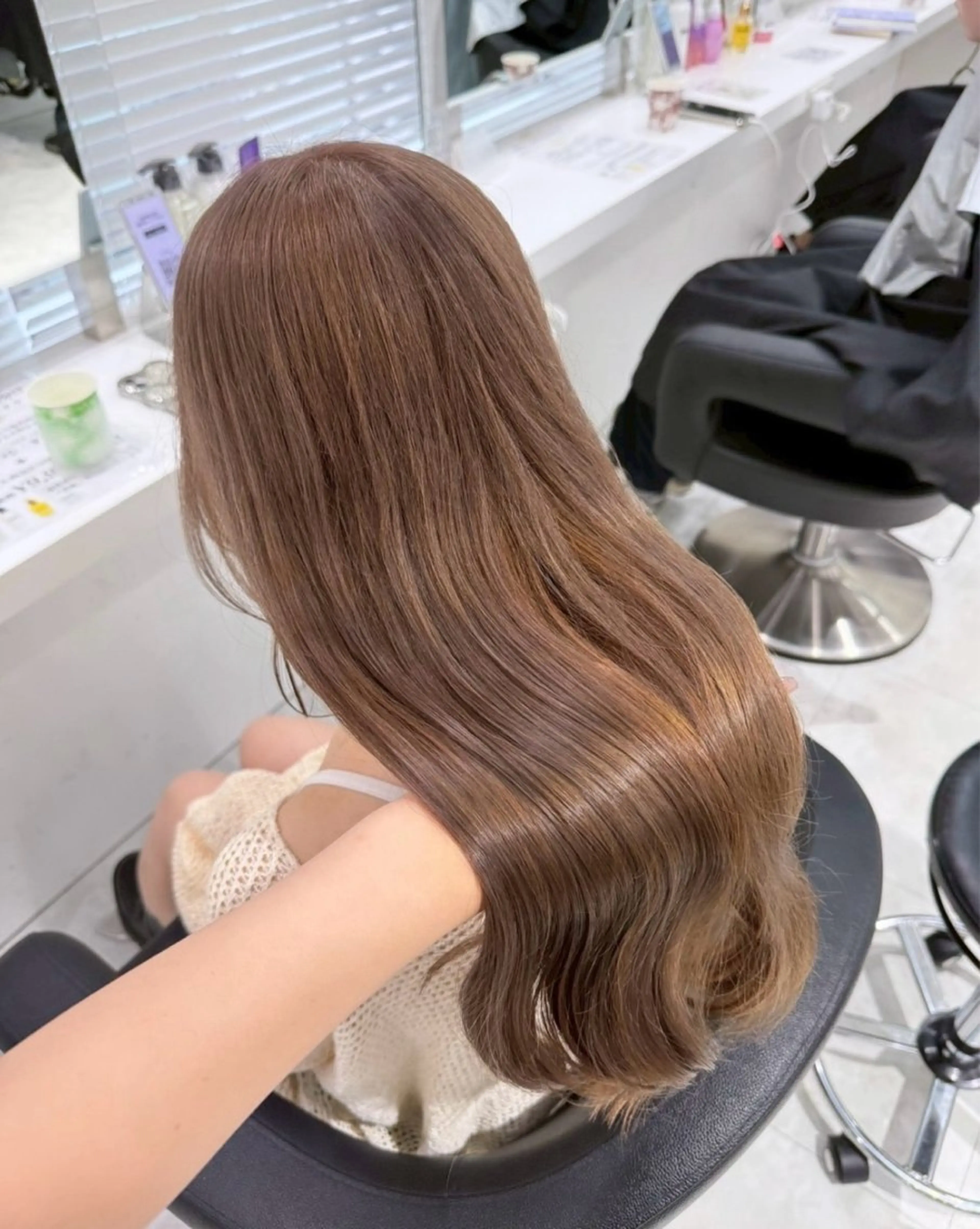 カラー ヘアカラー 🤍透明感ブラウン himi🤍のヘアスタイル