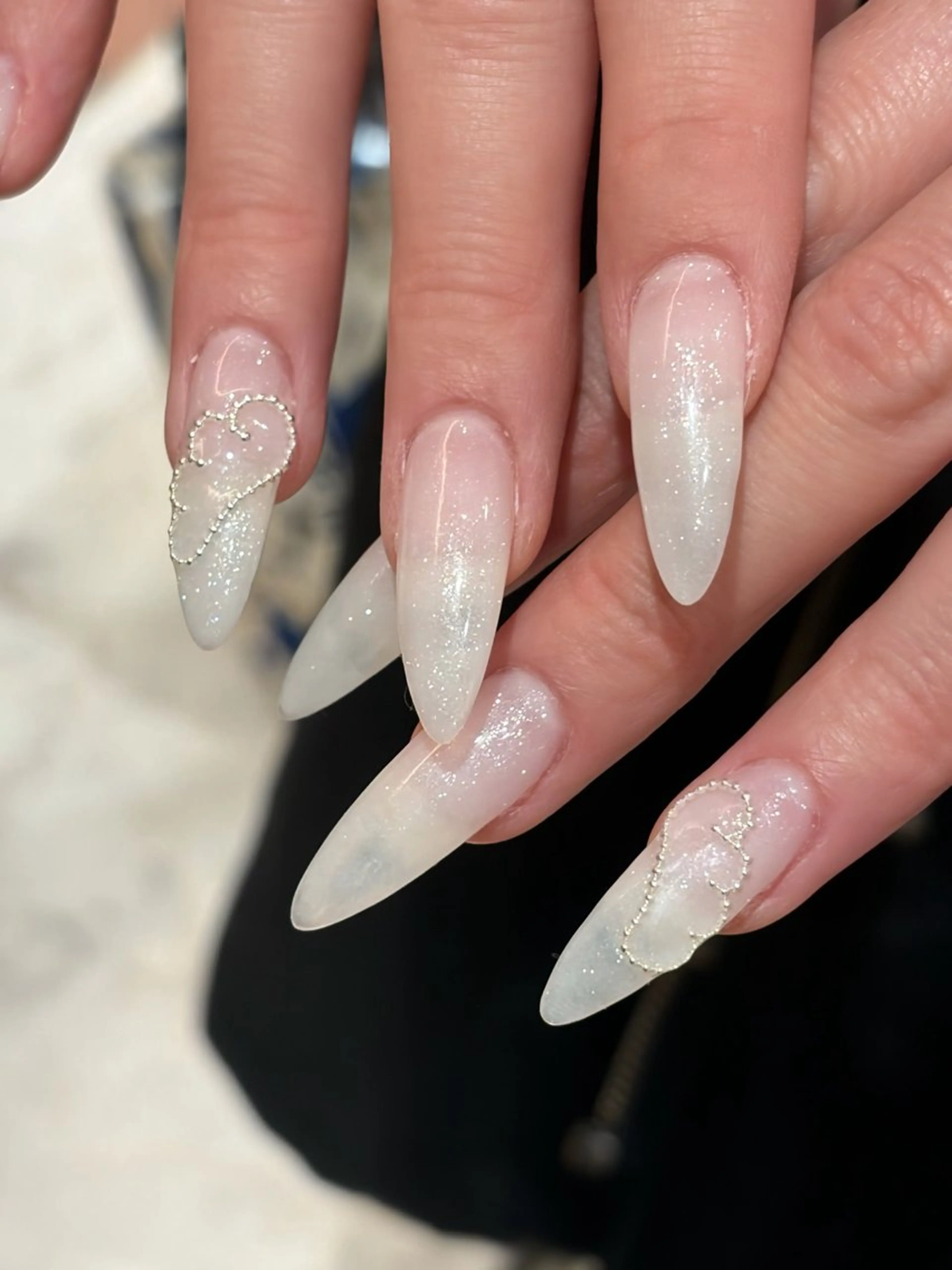 ネイル ロングネイル ハンドネイル フットネイル aile d'Ange所属・ailed'Ange 🍒miuのネイルデザイン