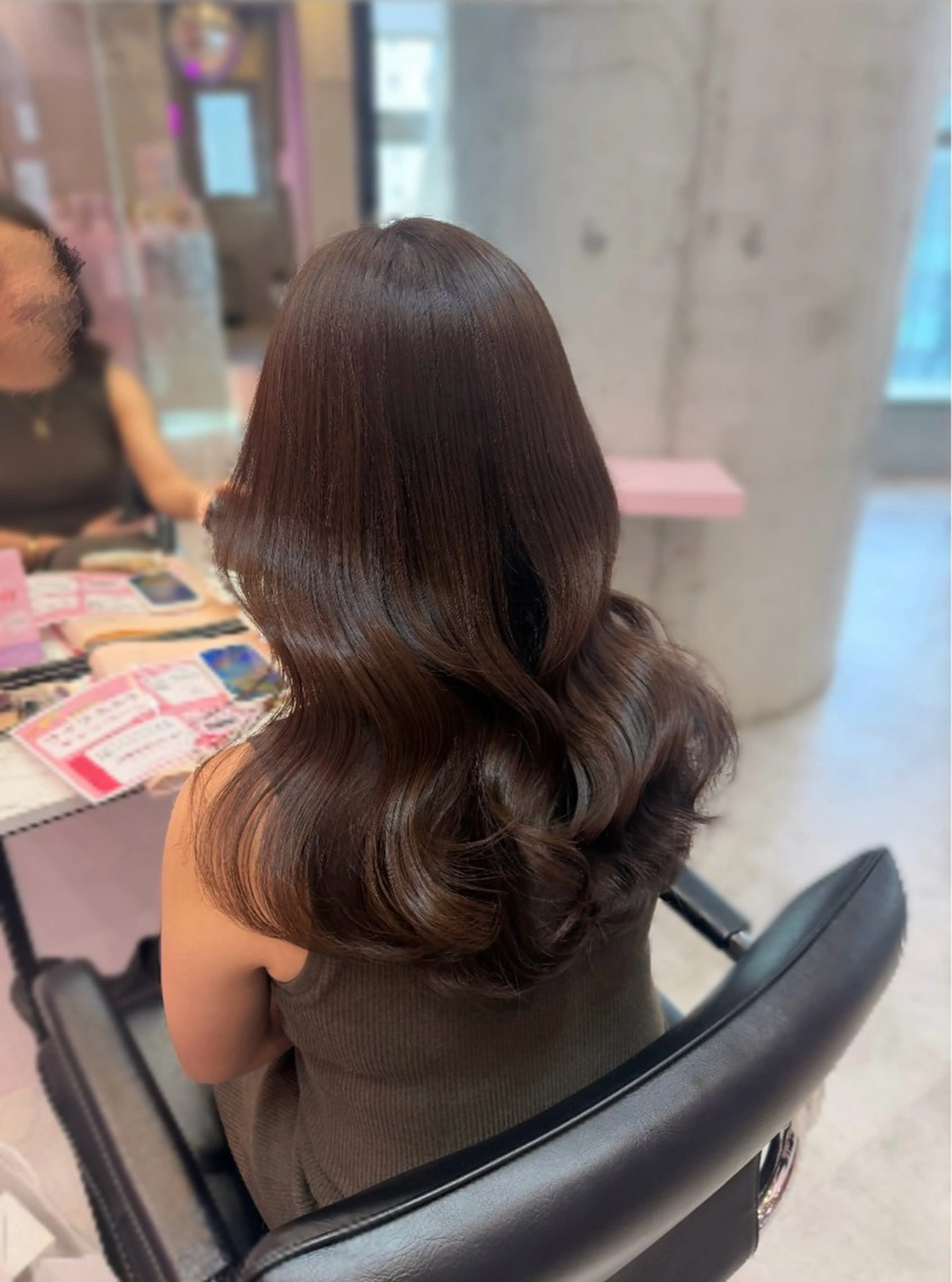 セミロング 🤍艶髪韓国ヘア🤍 Rikoのヘアスタイル